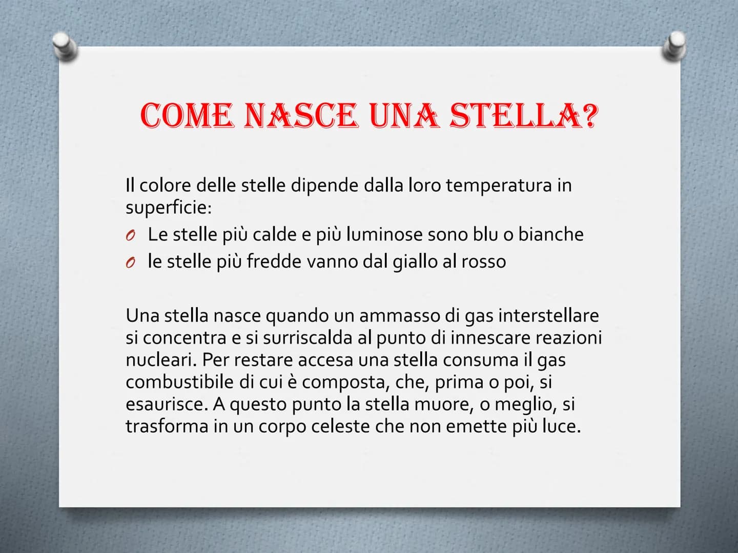# IL SISTEMA SOLARE E L'UNIVERSO # COME SI È FORMATO L'UNIVERSO?

Si ritiene che l'universo abbia avuto origine da una
gigantesca esplosione