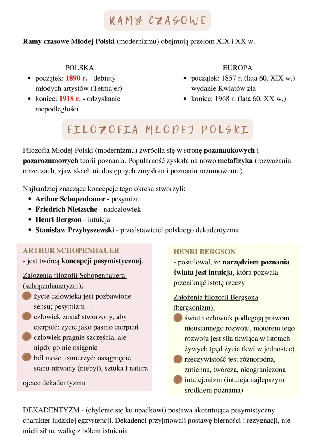 1890 1918

MŁODA
POLSKA

NAZWA EPOKI

Młoda Polska to nazwa okresu w kulturze przełomu XIX i XX w. wyrażającego
rozczarowanie postawą poprze