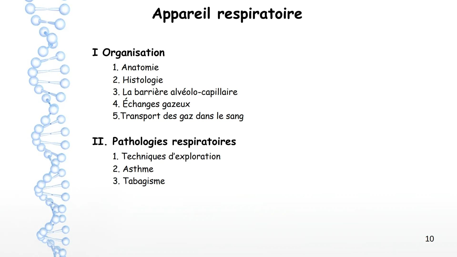 Aorte

Veine cave
supérieure

Poumon
droit

Poumon
droit

Le larynx

La trachée

Artère
pulmonaire

Veines
pulmonaires

Bronches

Veinule pu