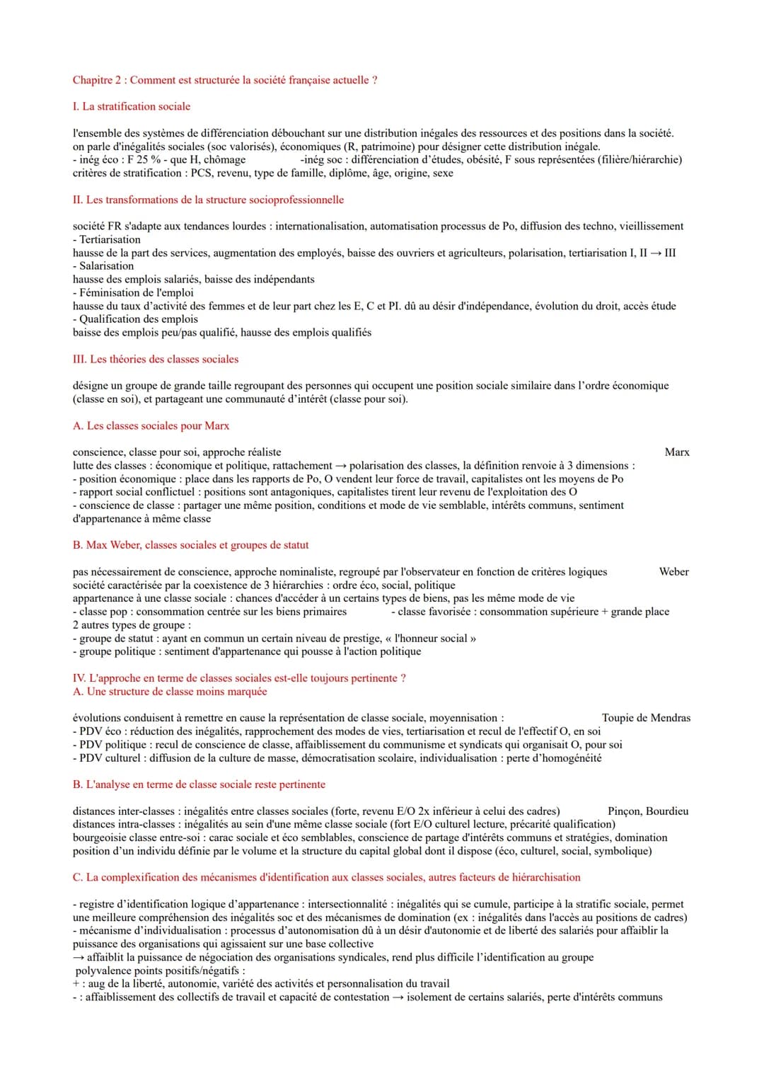 Chapitre 2: Comment est structurée la société française actuelle ?

1. La stratification sociale

l'ensemble des systèmes de différenciation