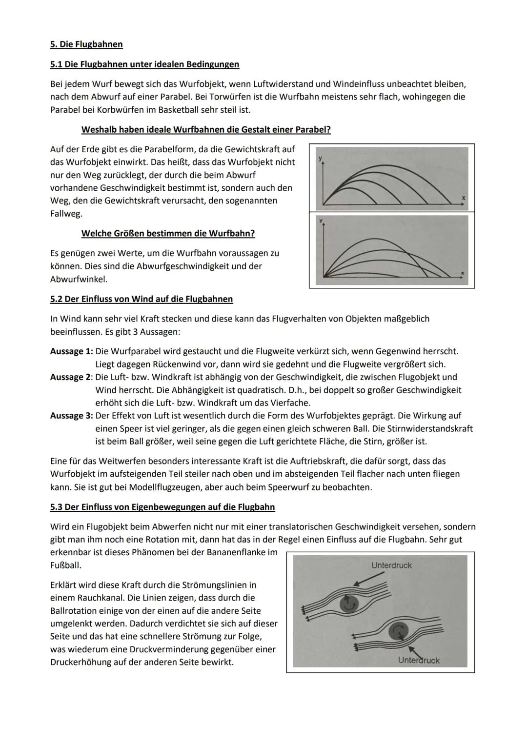 # Werfen

Fast alle Würfe im Sport können in 3 Grundformen unterteilt werden. Diese sind Schlagwürfe, Drehwürfe
und Druckwürfe. Dabei gibt e