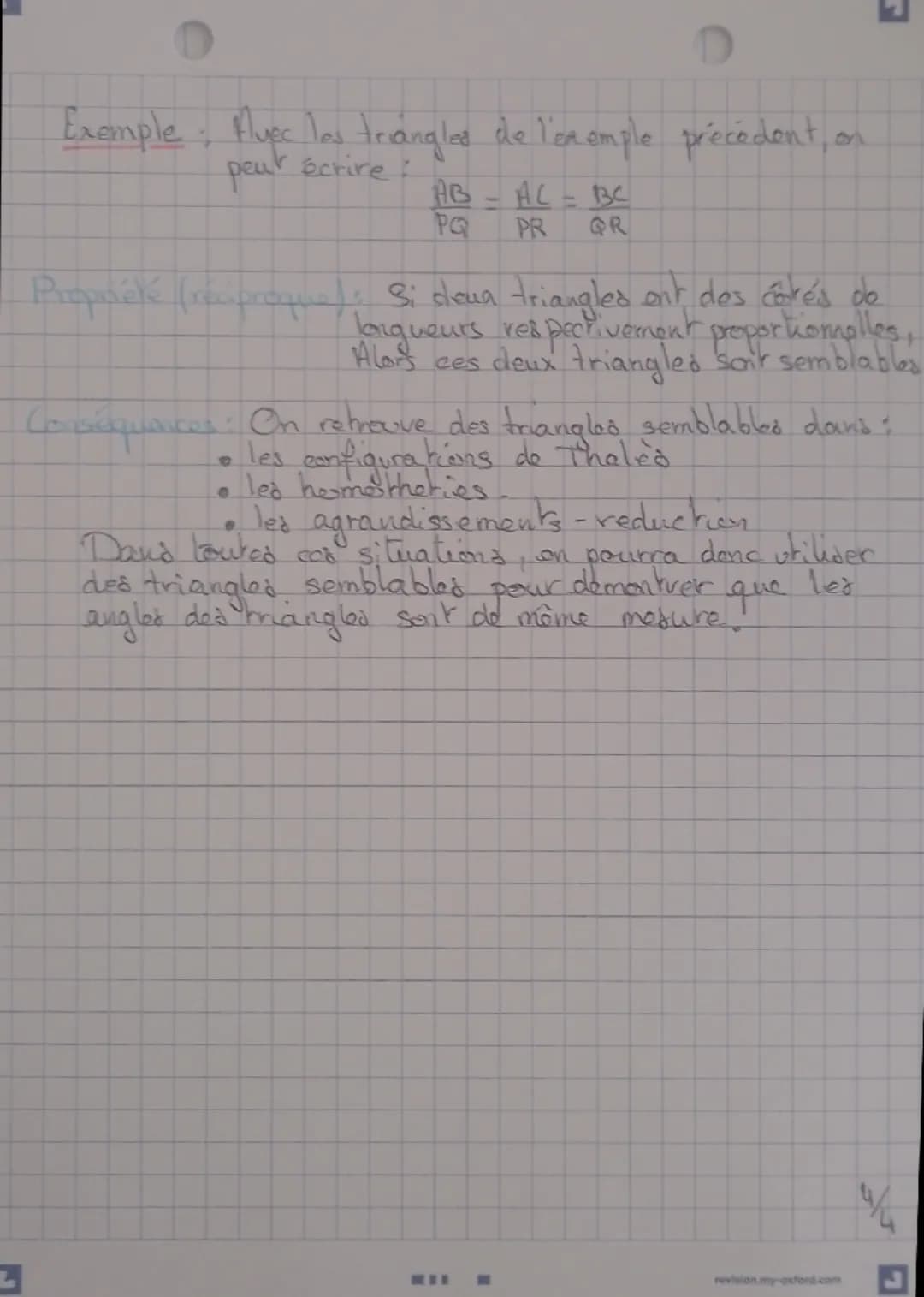 # Maths
- triangles égaux.

L'essentiel du cours.
Définitions
Trungle agawa: On dit que deux trangles sont égaux
:) si leurs 3 côtés cit
(is