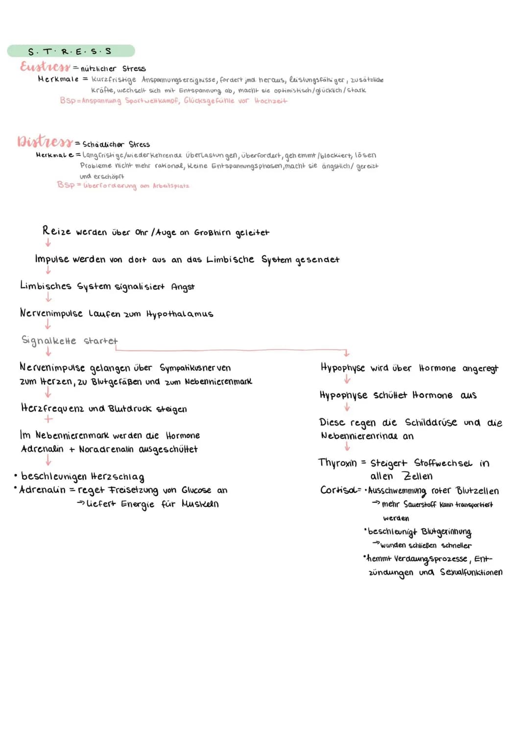 # HORMONE

in Drüsen erzeugte, ins Blut abgegebene, Körpereigene Botenstoffe, die den Stoffwechsel spezifischer Organe steven.
Schlüssel - S
