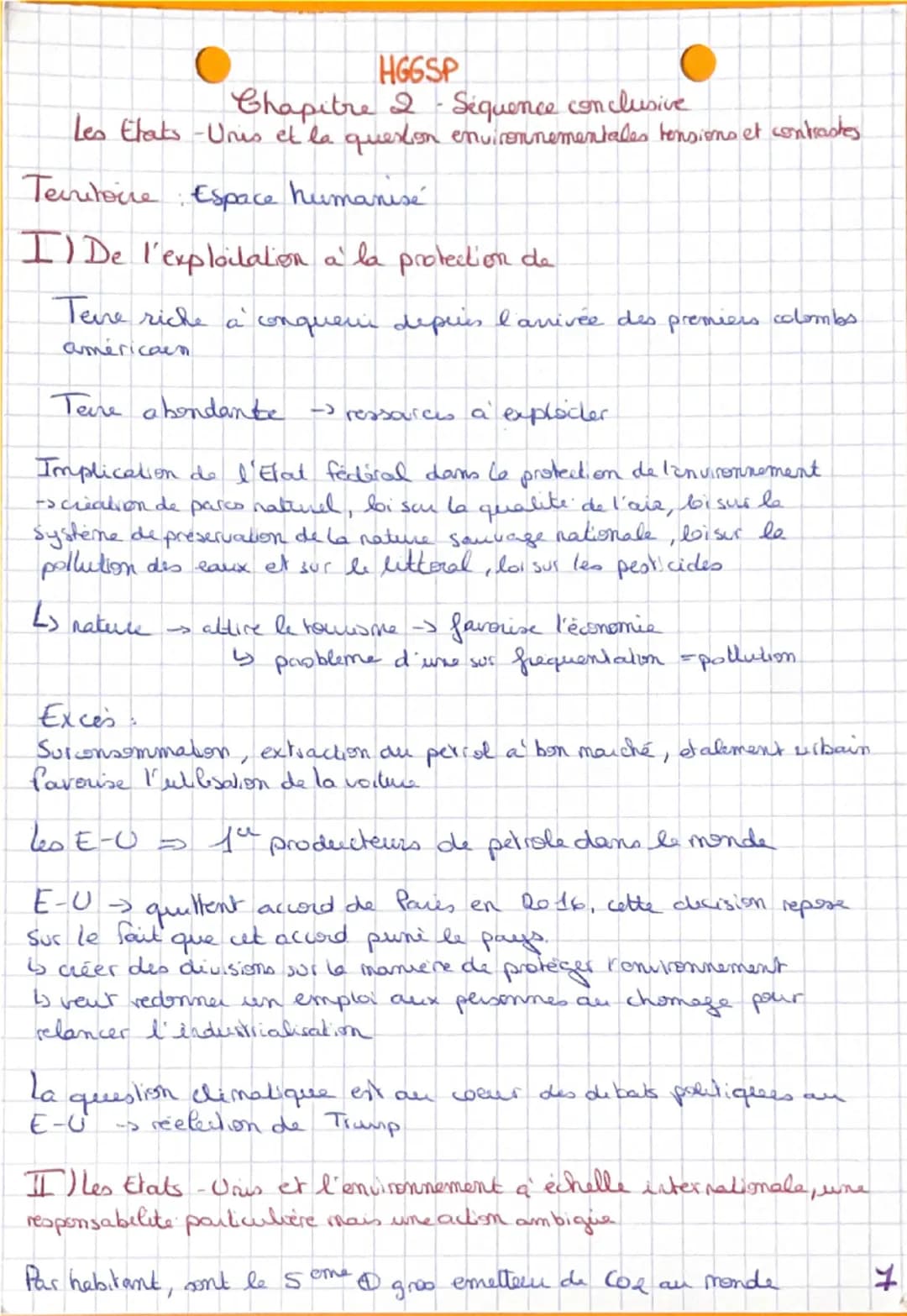 HGGSP
Chapitre 2 - Séquence introductive
L'environnement, une realite simple
en apparence seulement
I-L'environnement, une construction sova