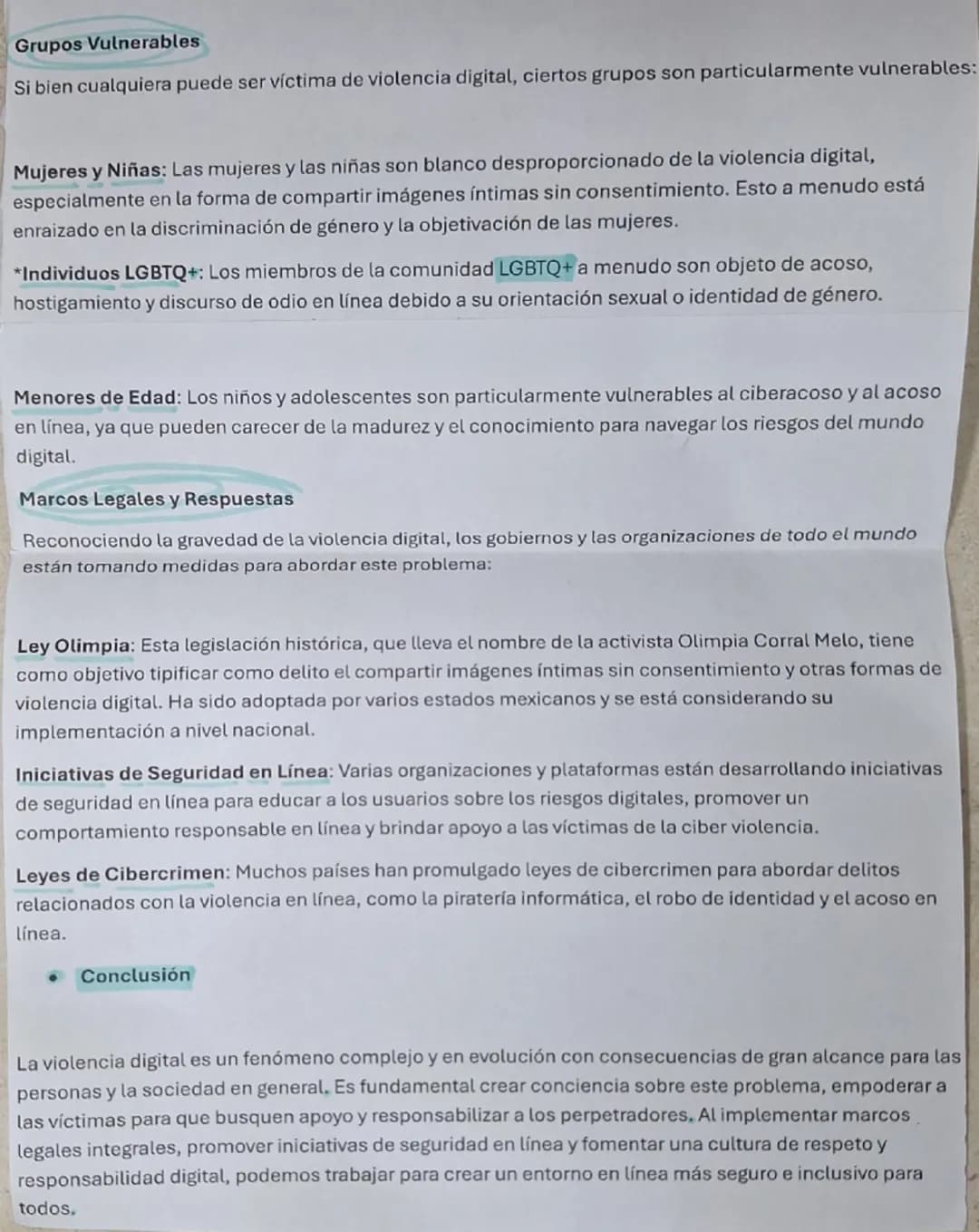 --- OCR Start ---
Violencia Digital: Una Amenaza Creciente en la Era Digital
El auge de internet y las redes sociales ha traído consigo nume