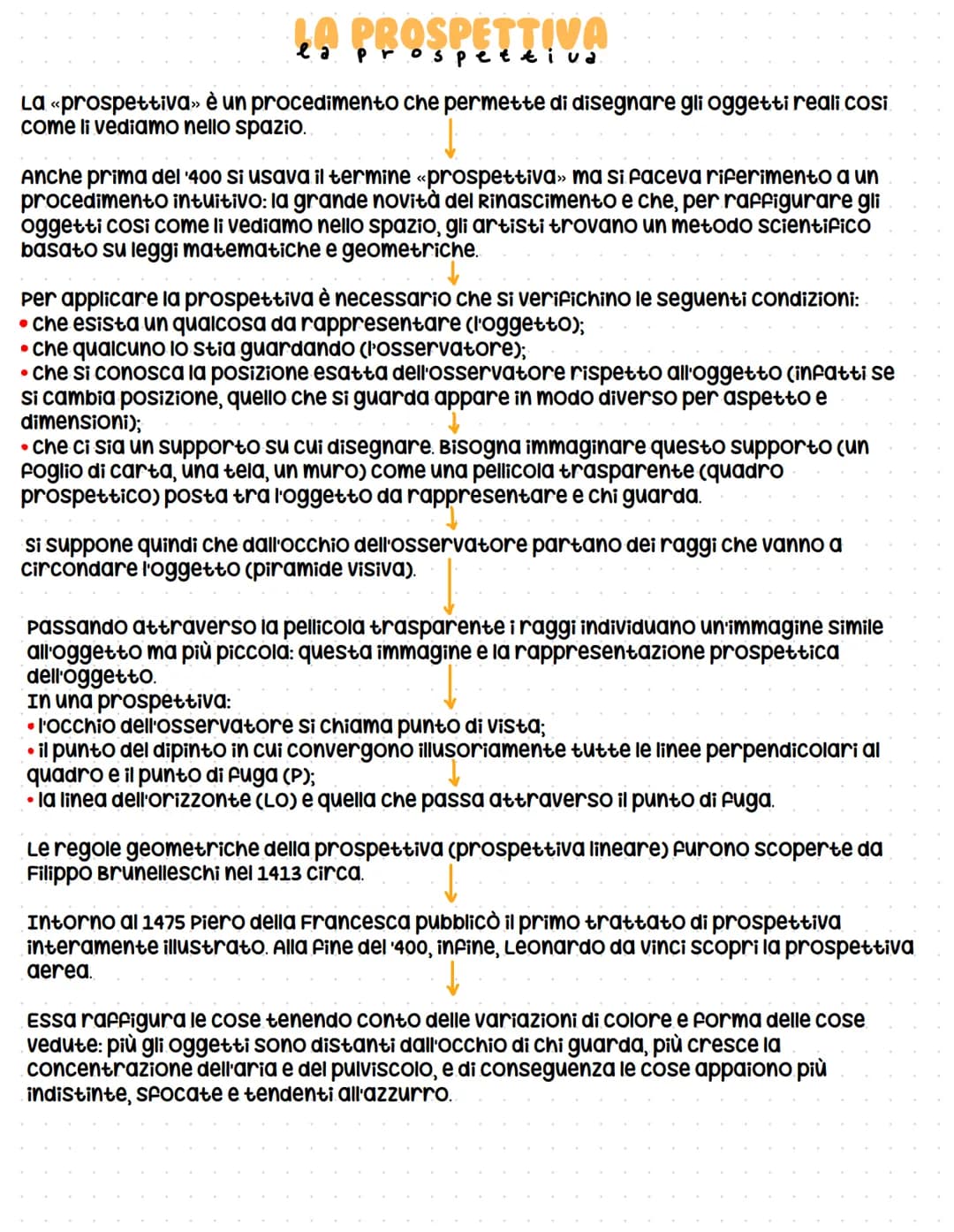 # LA PROSPETTIVA

La «prospettiva è un procedimento che permette di disegnare gli oggetti reali cosi
come li vediamo nello spazio.

Anche pr