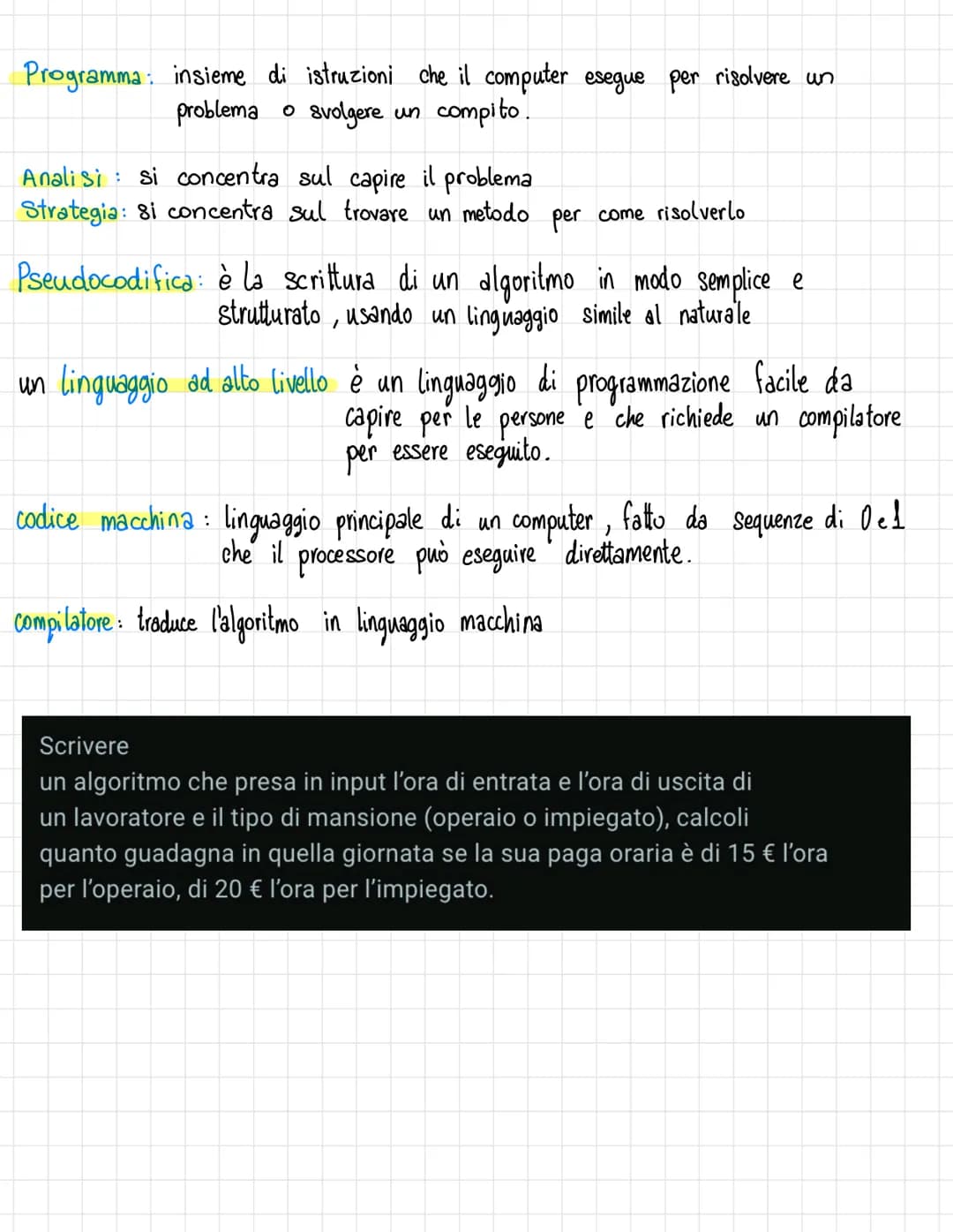 # DAL RAGIONAMENTO AL CODING

SIAM HOSSAN

1. Analisi del problema
2. Astrazione
3. Scomposizione del problema
4. Formulazione di algoritmi
