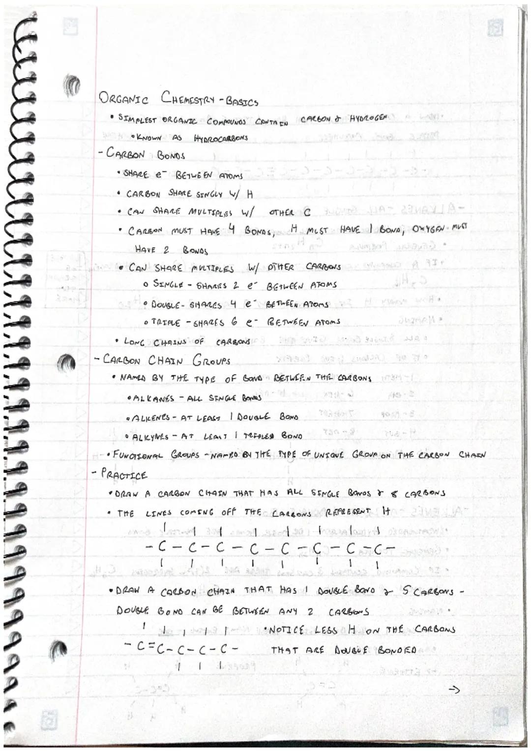 # ORGANIC CHEMESTRY-BASICS

*   SIMPLEST ORGANIC COMPOUNDS CONTAIN CARBON & HYDROGEN

*   KNOWN AS HYDROCARBONS

-CARBON BONDS

*   SHARE E 
