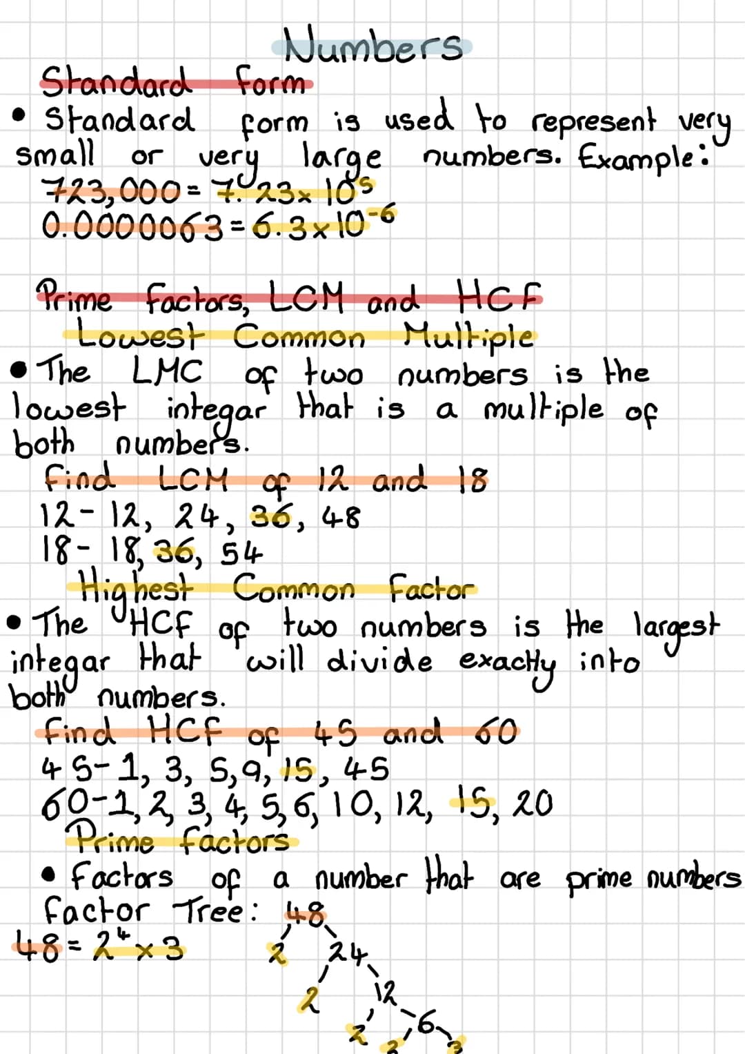
<p>Ratio</p>
<p>Ratios are used to compare quantities. You can simplify a ratio, for example:<br>3km: 3m = (3 x 1000) : 3 = 3000 : 3.</p>
<