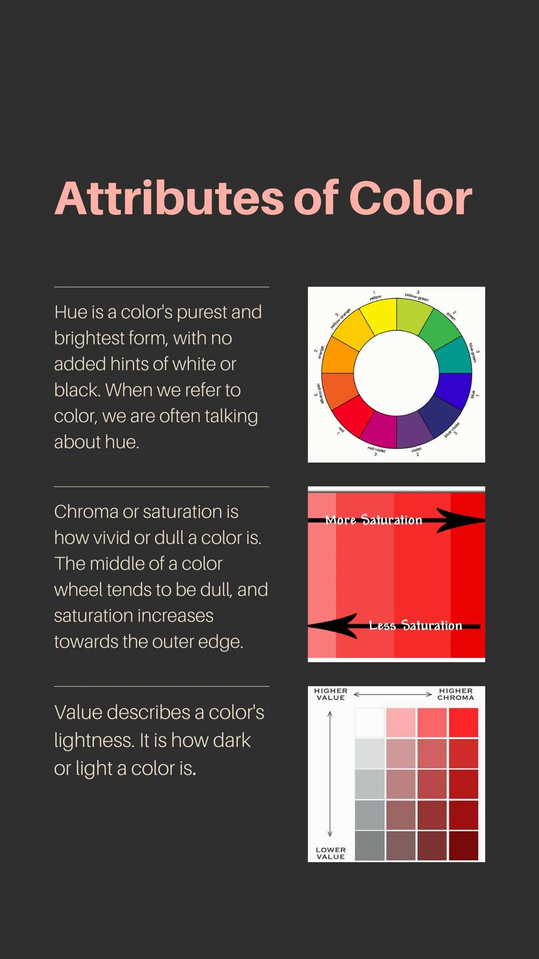 # Color
# Theory # Colors

Primary colors include red,
yellow, and blue. These
colors can't be made by
combining other colors.

Secondary co