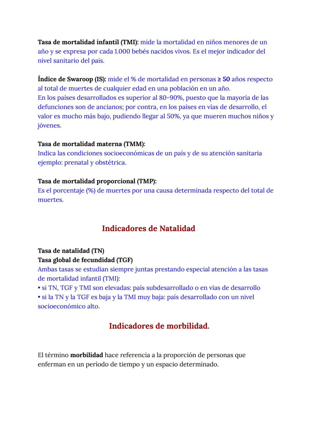 Apunte C1

Qué es la salud?

La salud es un estado de completo bienestar físico, mental y social, y no sólo
la ausencia de afecciones o enfe