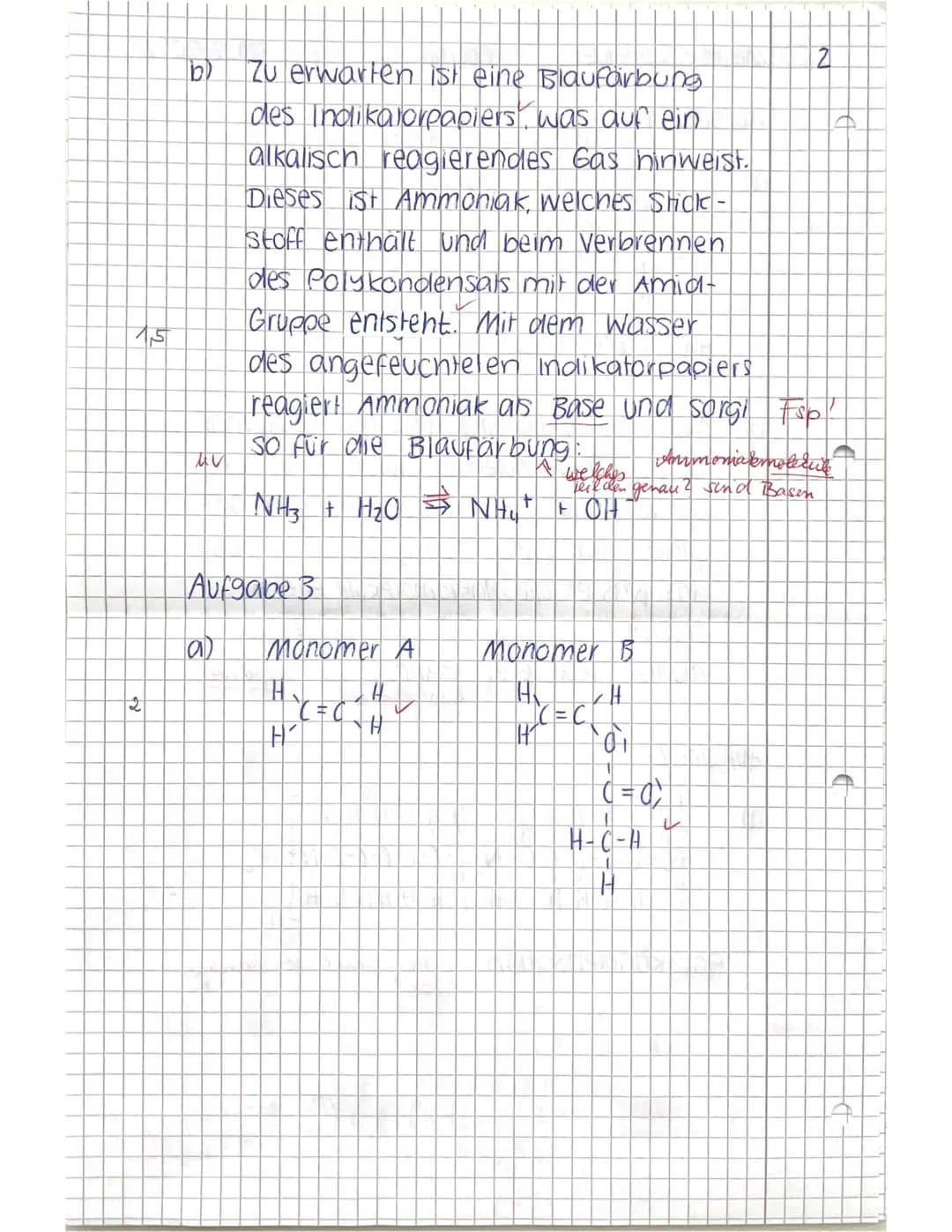 Viel Erfolg!

Ch 12.1
Klausur Nr. 1
1.12.22
Name: Melanie
Punkte:
Notenpunkte:
25,5 / 28 VP
14NP
Healetlen Gliceringch!
(3,5/4 VP)
MARLIN is