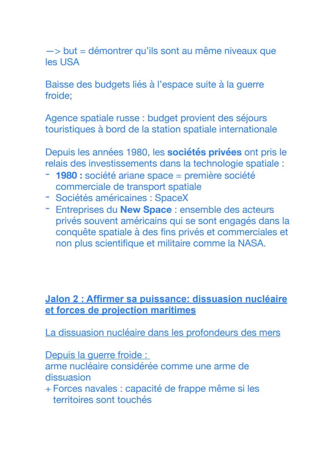 # De nouveaux espaces de conquêtes

## Intro

1. Une connaissance et une maîtrise en constante
évolution
Océans :
- enjeux de conquête terri