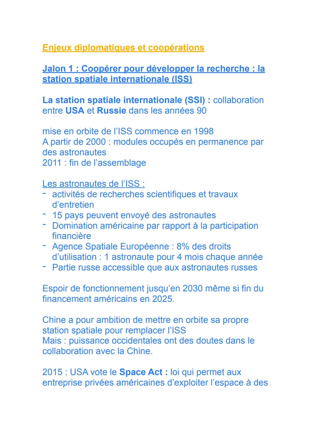 # De nouveaux espaces de conquêtes

## Intro

1. Une connaissance et une maîtrise en constante
évolution
Océans :
- enjeux de conquête terri