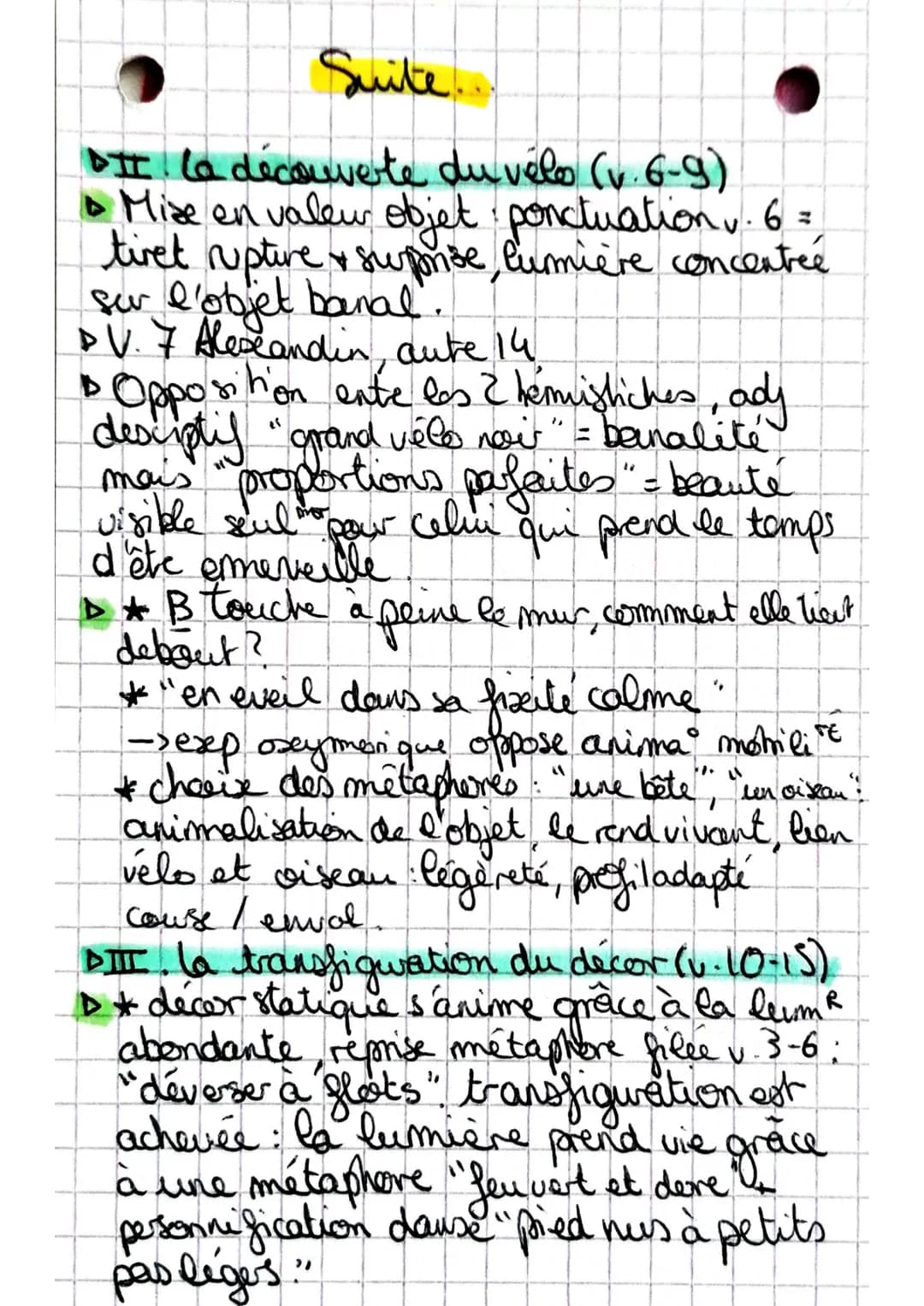 Français

LL4 La bicyclette

▷ Into: Jacques Réda 1989 Retour au
Calme charmt de rythme, vélo objt banal
De quelle mamère un objet banal et 