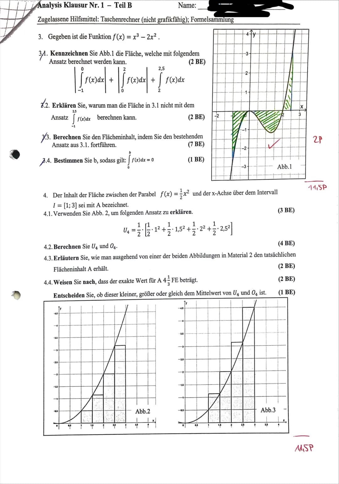 Analysis Klausur Nr. 1

Name

Mathematik GK

Datum:

16.11 24
Erreichte Rohpunkte:
47/50
Notenpunkte: 14P
G

15 14 13 12 11 10 9 8 7 6 5 4 3