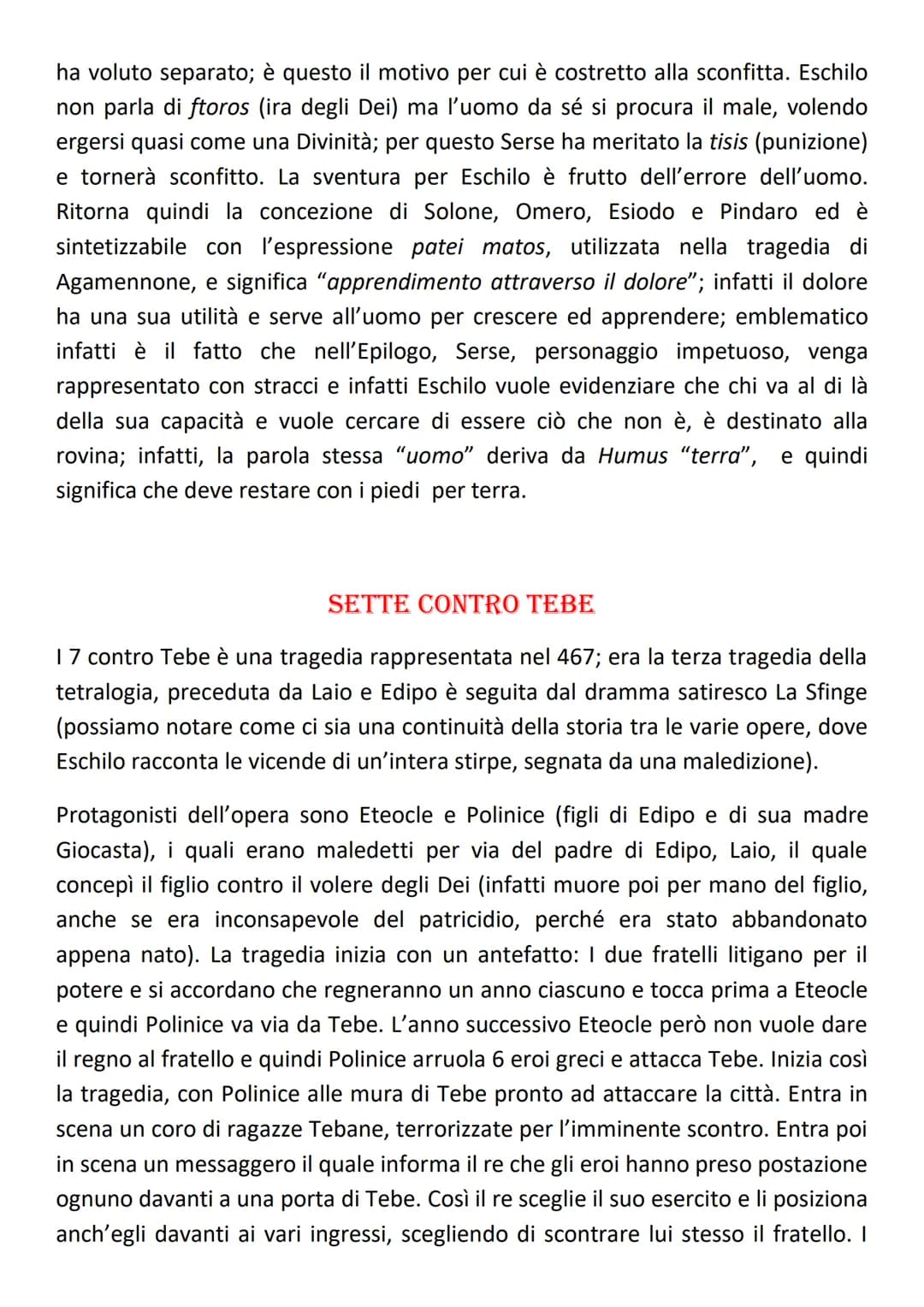 # ESCHILO

Eschilo nacque nel 525 a.c. a Eleoisi, vicino Atene, da una famiglia aristocratica
(era figlio di Euforione). Nel 484 vinse il su