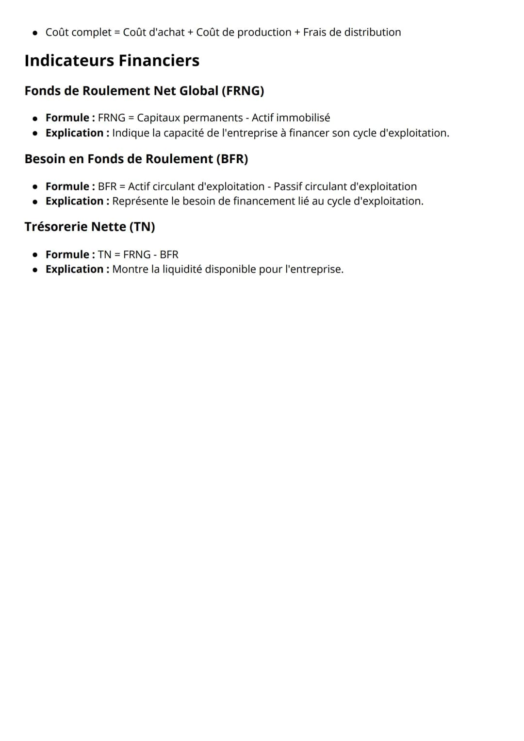 # Fiche de Révision Calculs - Classes
de Première et Terminale STMG

Calculs de Base

Marge Unitaire

* Formule : Marge unitaire = Prix de v