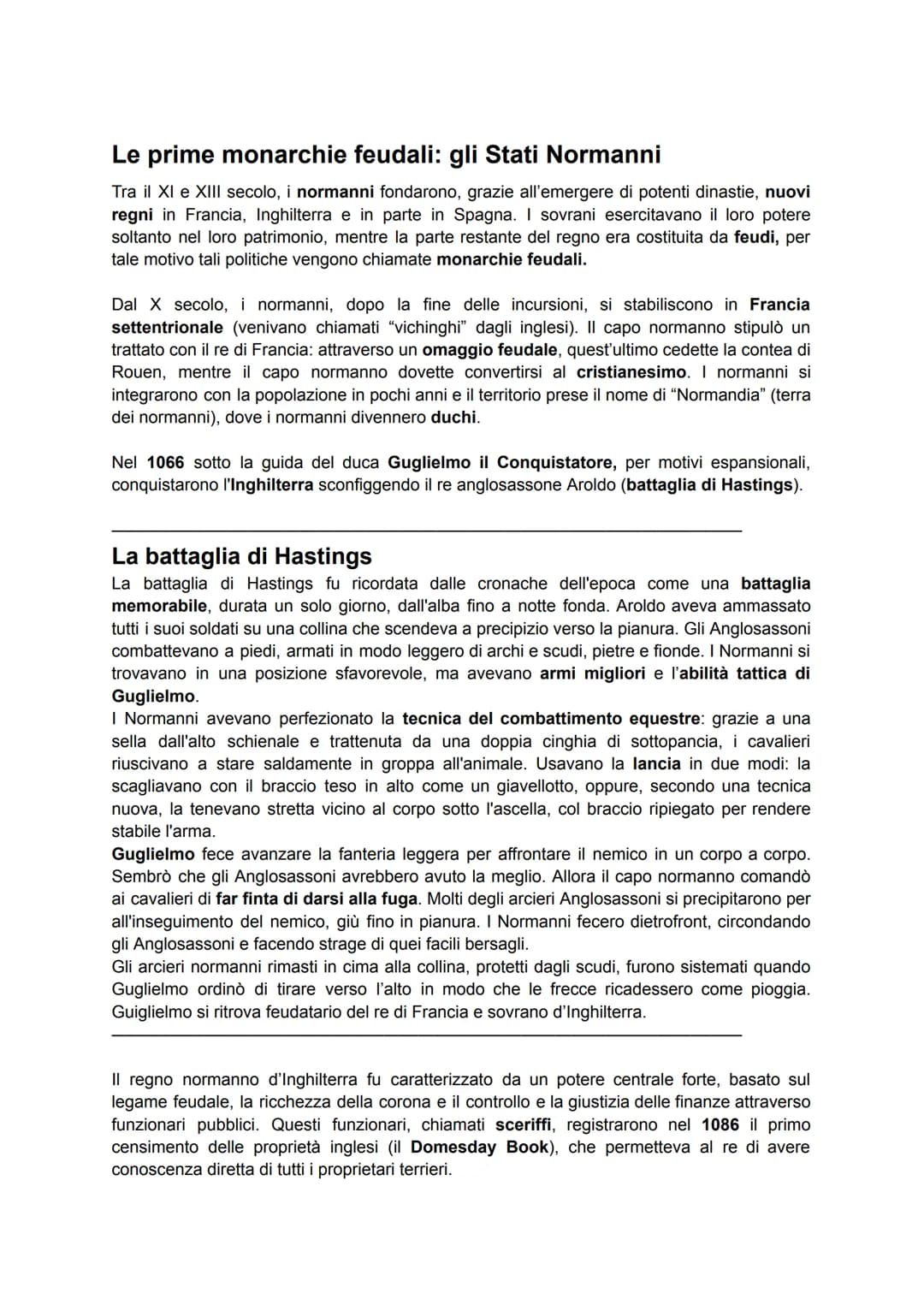 # Le prime monarchie feudali: gli Stati Normanni

Tra il XI e XIII secolo, i normanni fondarono, grazie all'emergere di potenti dinastie, nu