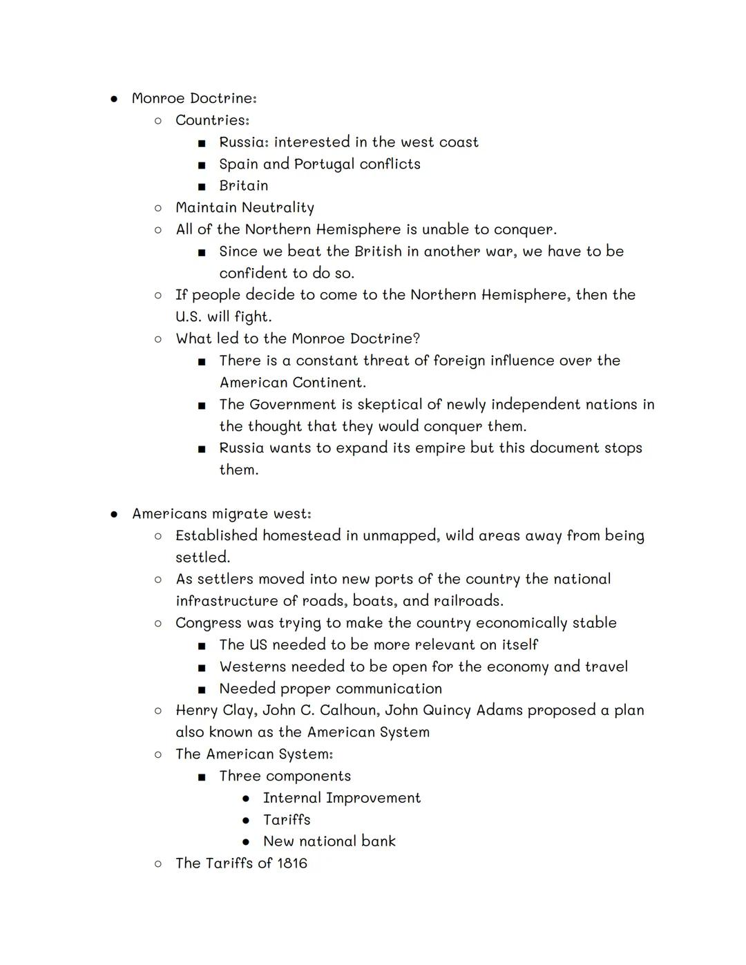 Building a National Identity and Jackson Democracy:
* Post War of 1812 America
    * Nationalism on the rise at this time in U.S History
   