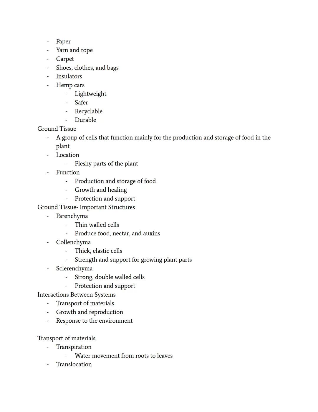 Plant Structures

Three main plant organs
- Root system and the shoot system
	- Root system
		- Roots
	- Shoot system
		- Stem
		- Leaves
Ro