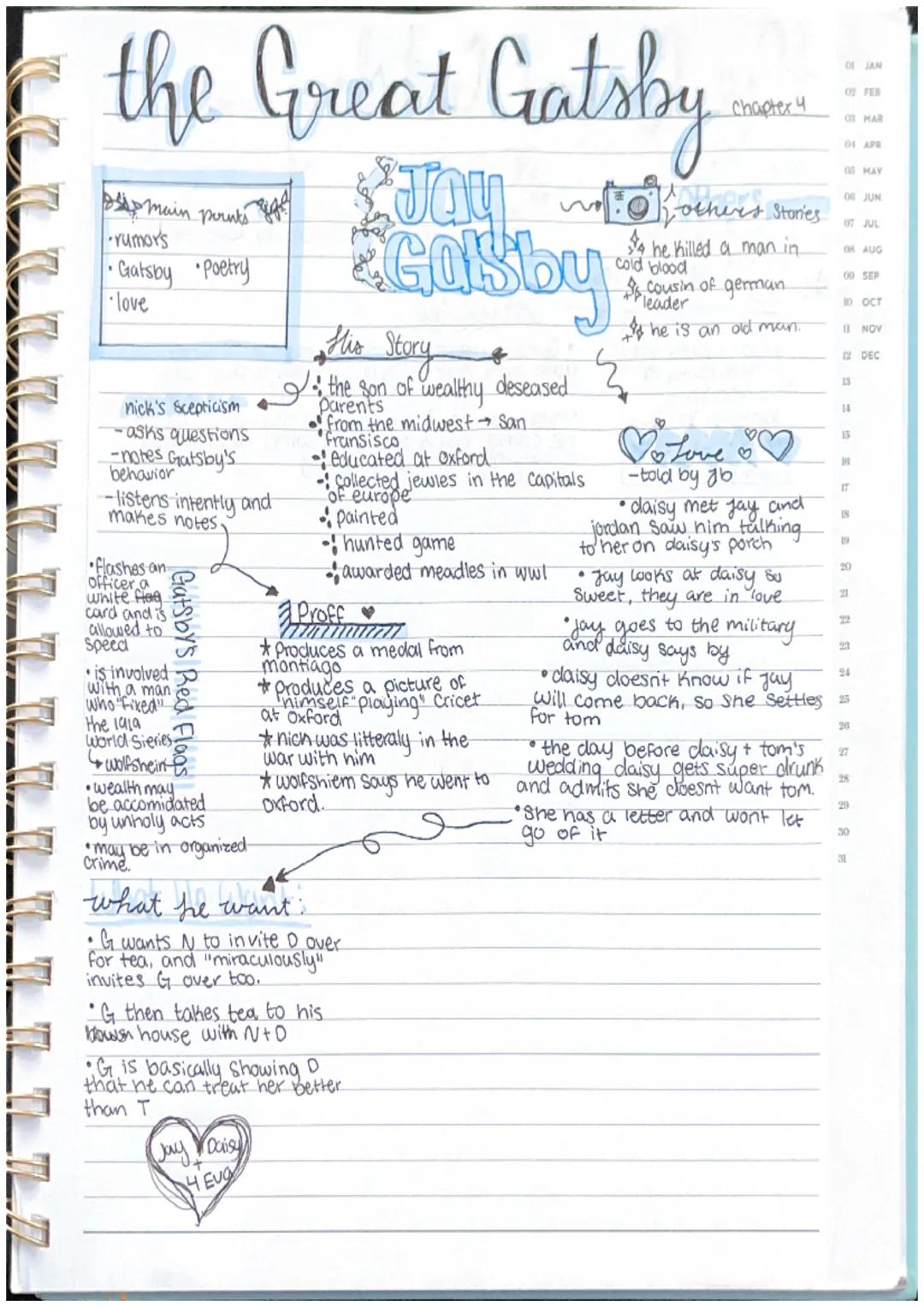 
<p>In this chapter, we are introduced to the main character and narrator, Nick. He is a World War I veteran and has moved to the East to le