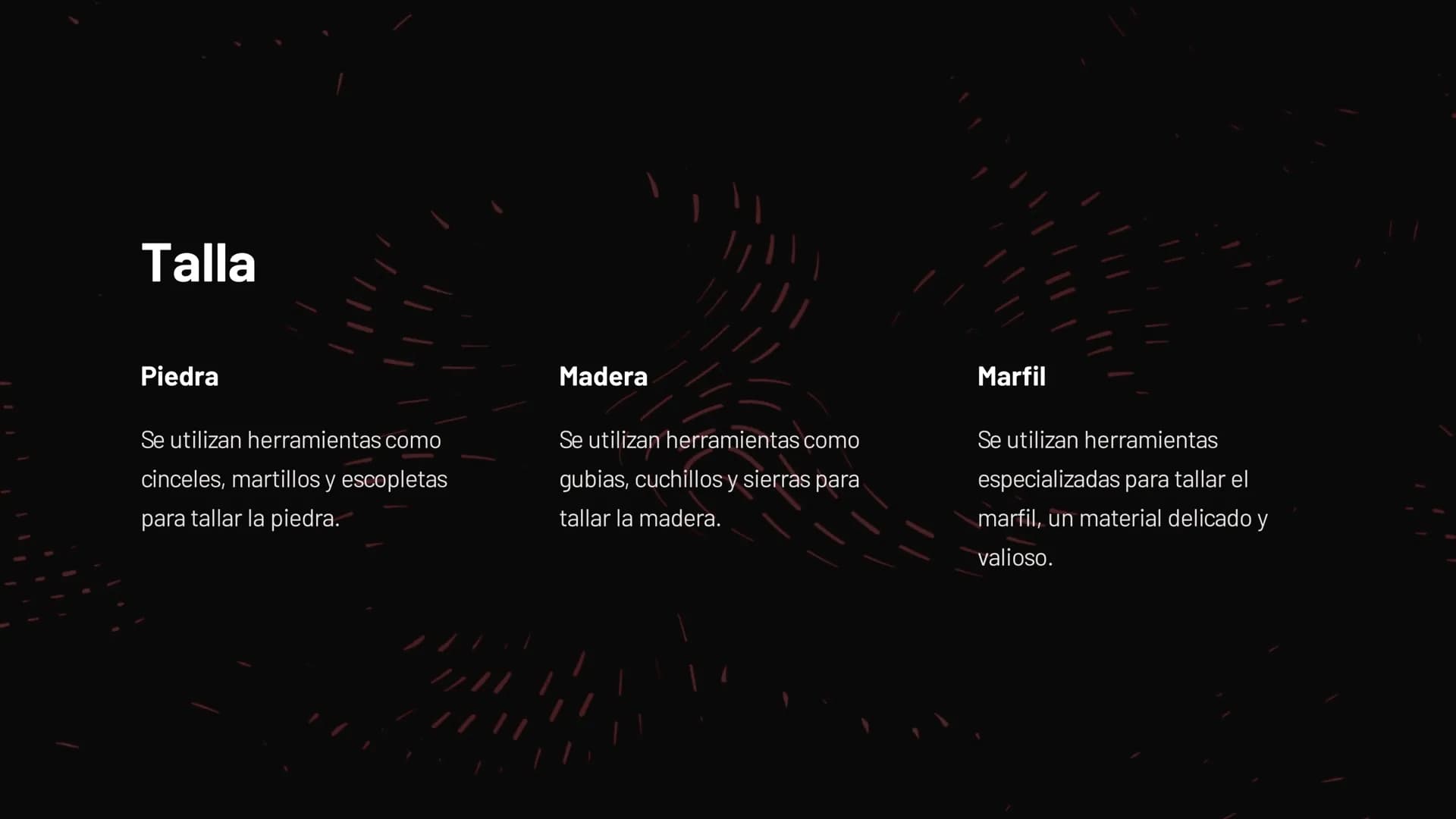 # Introducción a la
escultura

La escultura es una forma de arte tridimensional que involucra la
creación de formas utilizando una variedad 