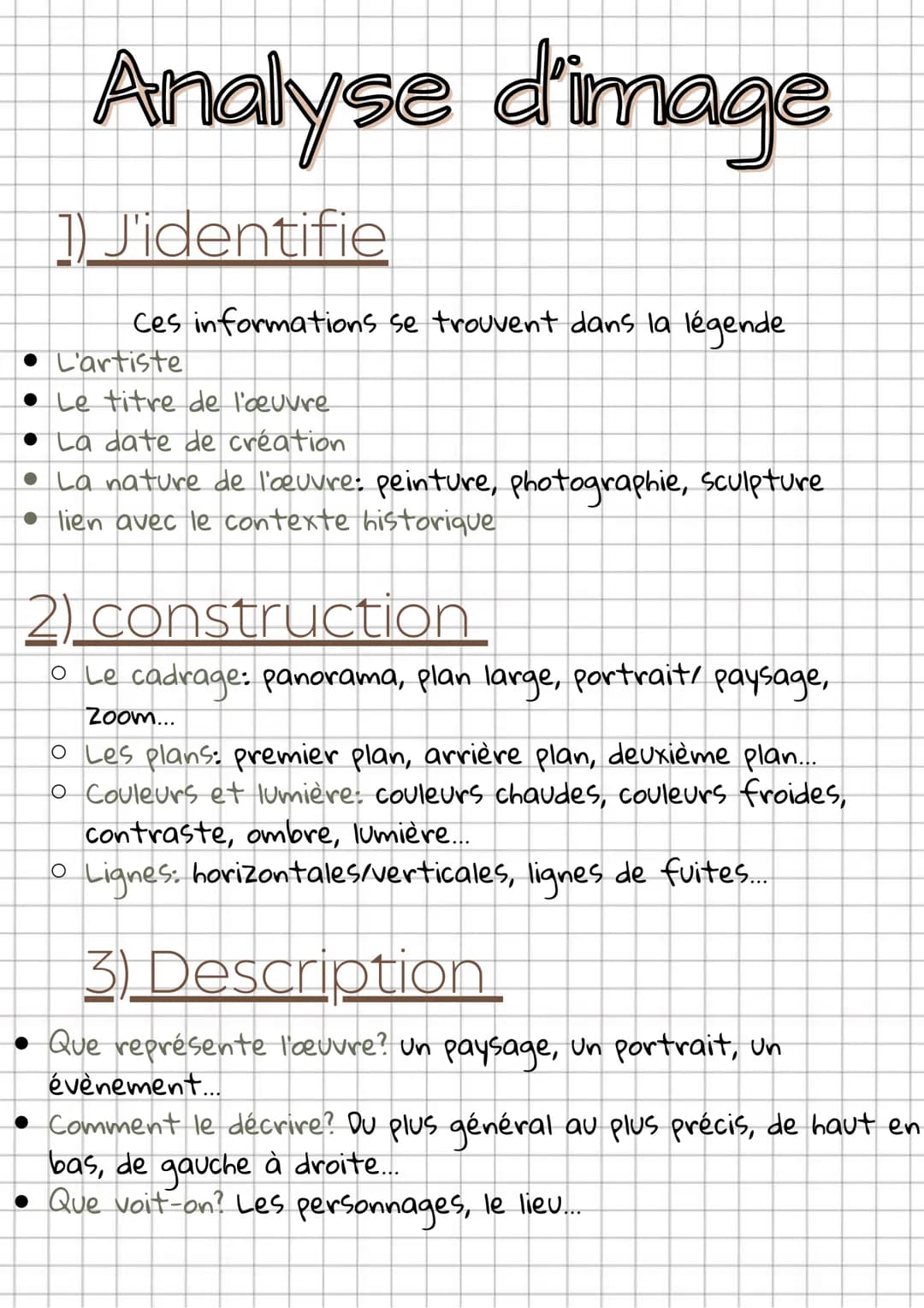 # Analyse d'image

1) J'identifie

Ces informations se trouvent dans la légende

*   L'artiste
*   Le titre de l'œuvre
*   La date de créati