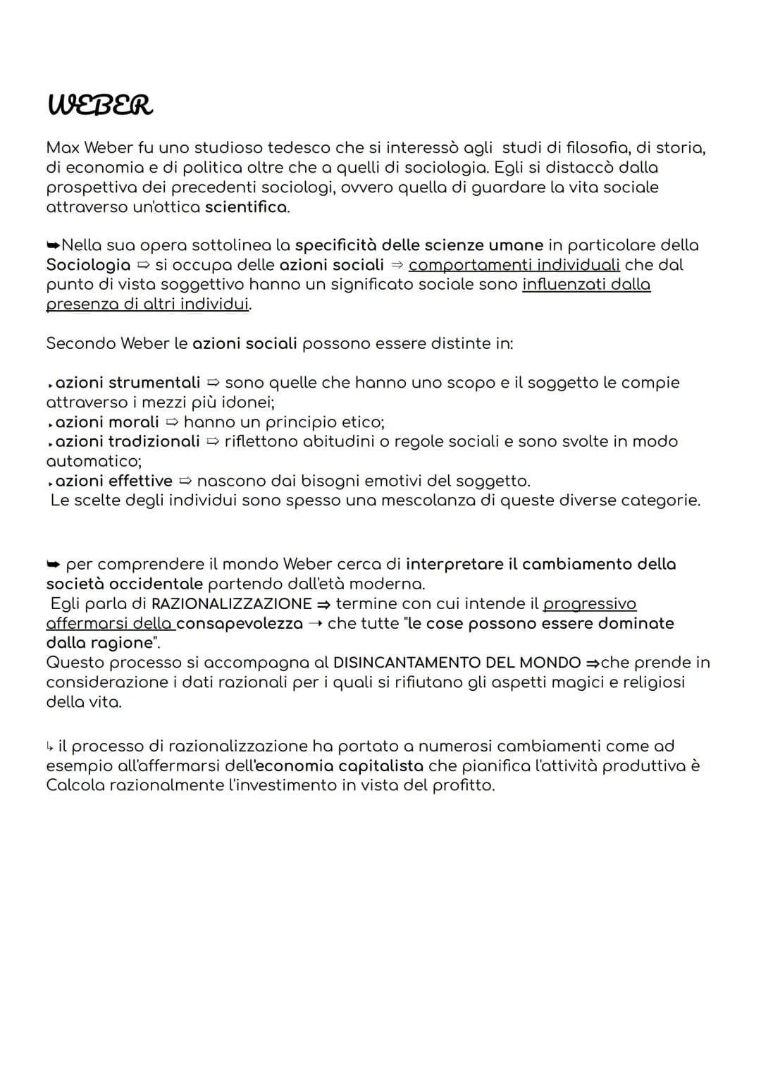 # SOCIOLOGIA

➡Nasce come scienza tra il 1700-1800 dopo che le tre grandi rivoluzioni (scientifica,
francese e industriale) avevano apportat