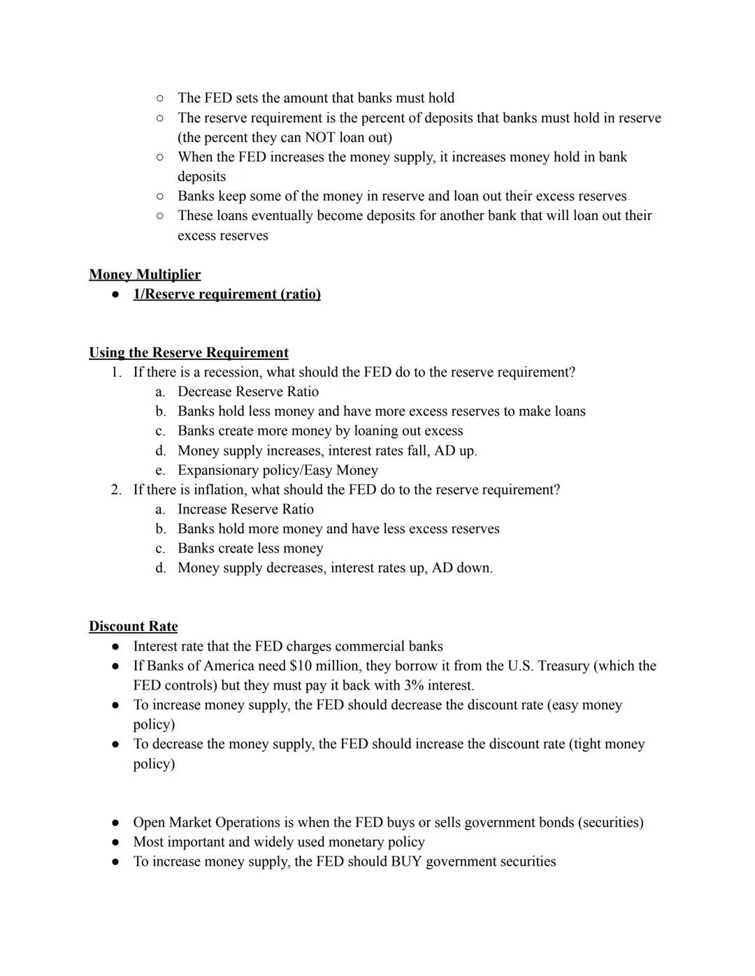 Unit 4: Money, Banking, and Monetary Policy

4.1

• “E pluribus unum” means..
• “Out of Many, One”

Why do we use money?

• The Barter Syste