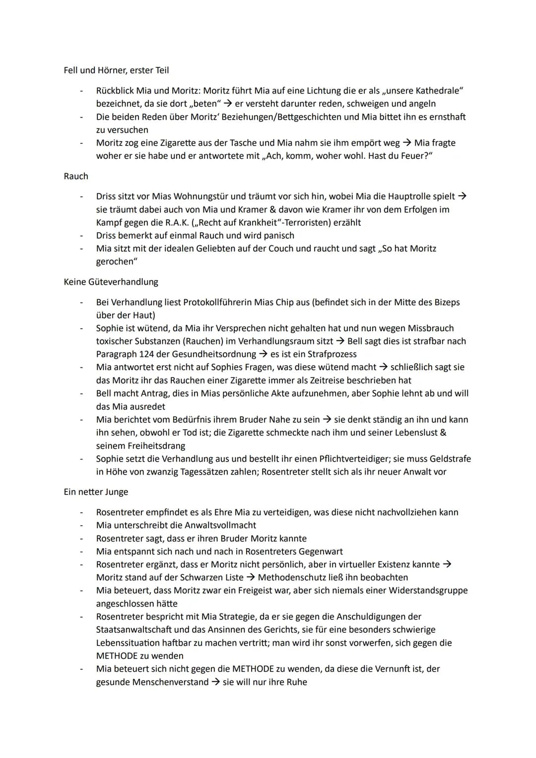 # Corpus Delicti von Juli Zeh

Vorwort

- Gesundheit = Zustand vollkommenen körperlichen, geistigen, sozialen Wohlbefindens
- Gesundheit ist