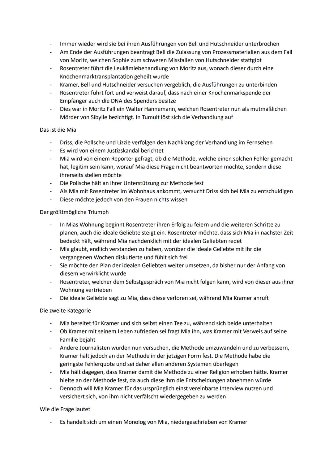 # Corpus Delicti von Juli Zeh

Vorwort

- Gesundheit = Zustand vollkommenen körperlichen, geistigen, sozialen Wohlbefindens
- Gesundheit ist