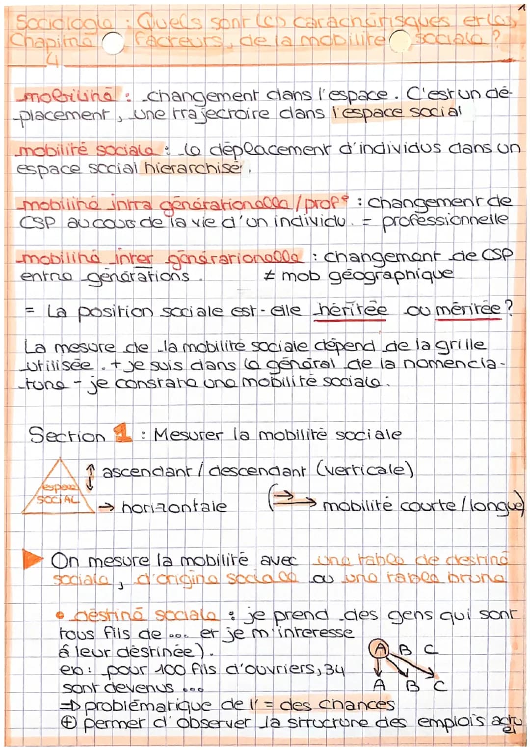 Sociclogie: Quels sont (c) caracinurisques erlos
Chapina facreurs, de la mobilire mobilire sociala?
4

mobiune: changement clans l'espace. C