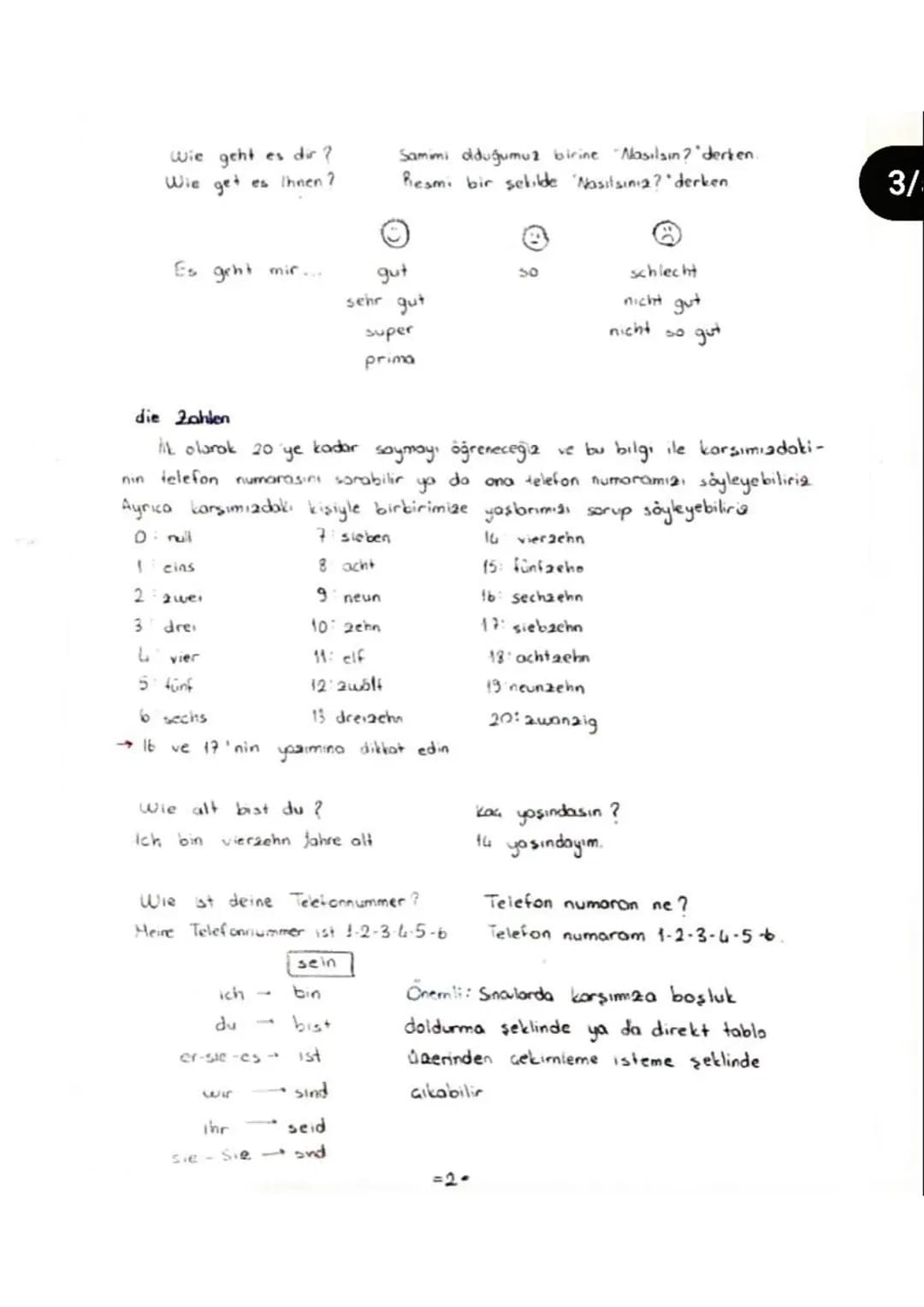 Informationen zur Person

Begrüßung und Verabschiedung
Begrüßung (selamlasma) ve Verabschiedung (vedalaşma) ifadelerini göreceğiz
Oncellikle