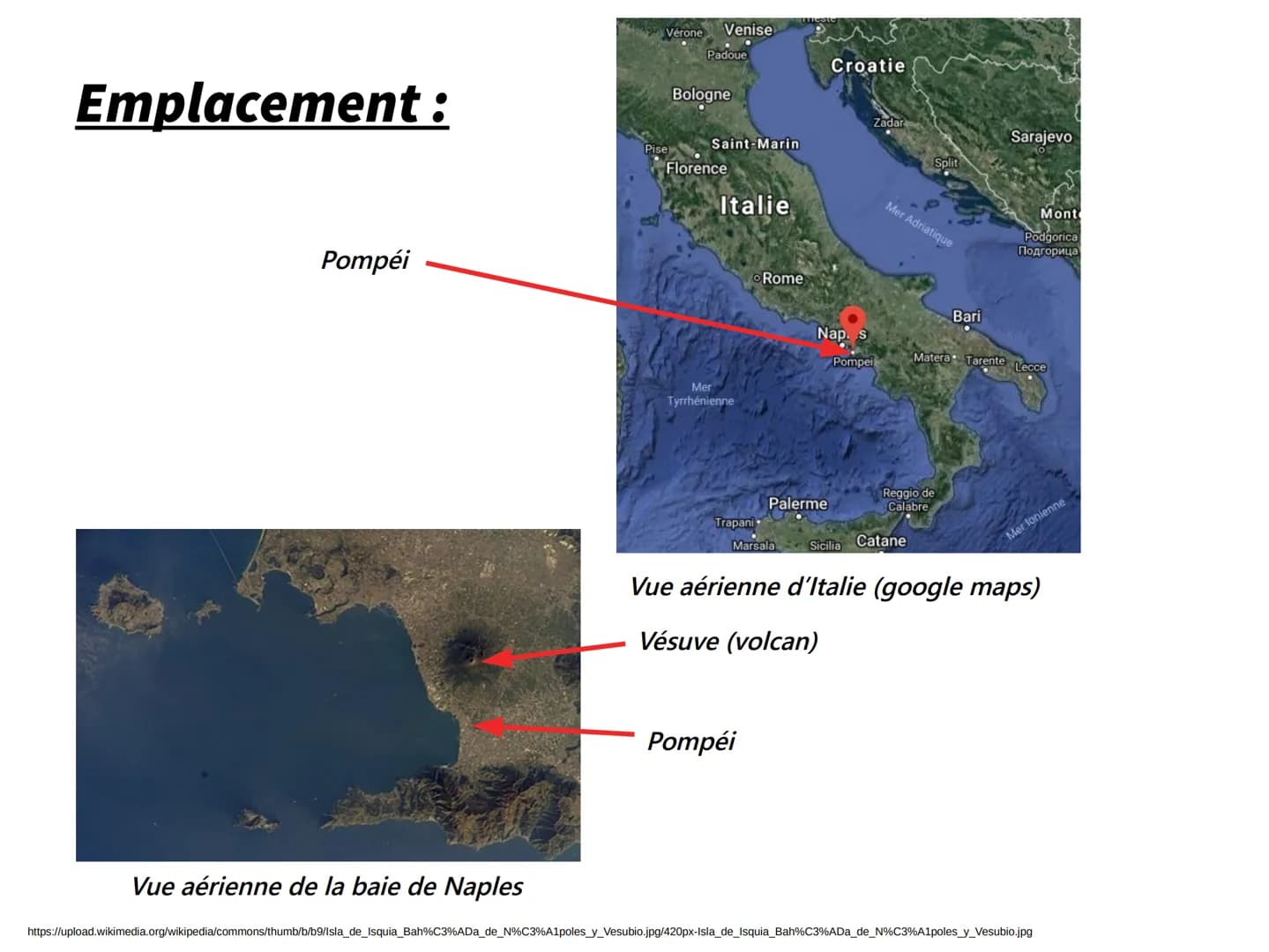  # Emplacement:

Pompéi

Vérone Venise

Pise Padoue

Bologne

Croatie

Zadar

Sarajevo

Saint-Marin Split

Florence

Italie

Mer Adriatique
