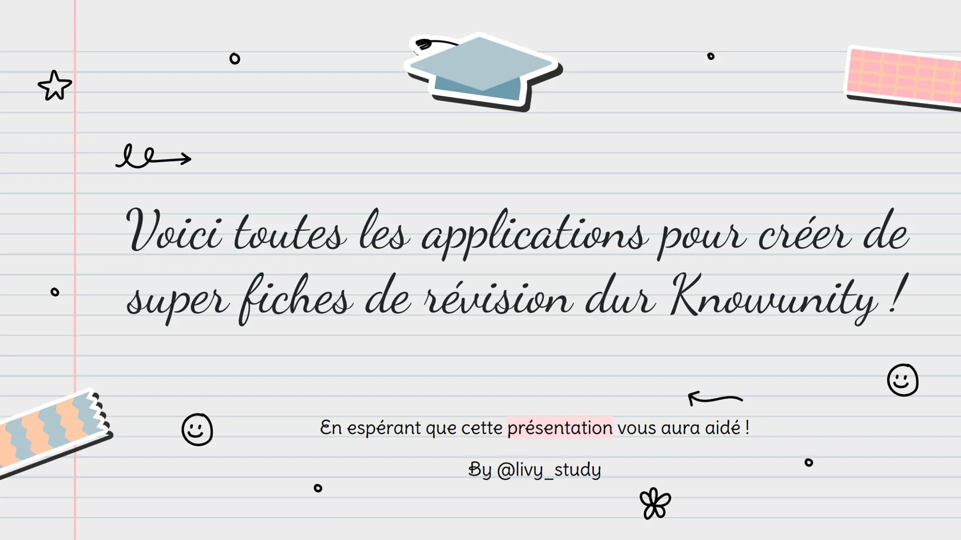 le

☆

8

Comment créer du.

contenu sur

Knowunity?

By @livy study

(ت) Les applications
à utiliser

Don't forget

... # 01

Pour faire de