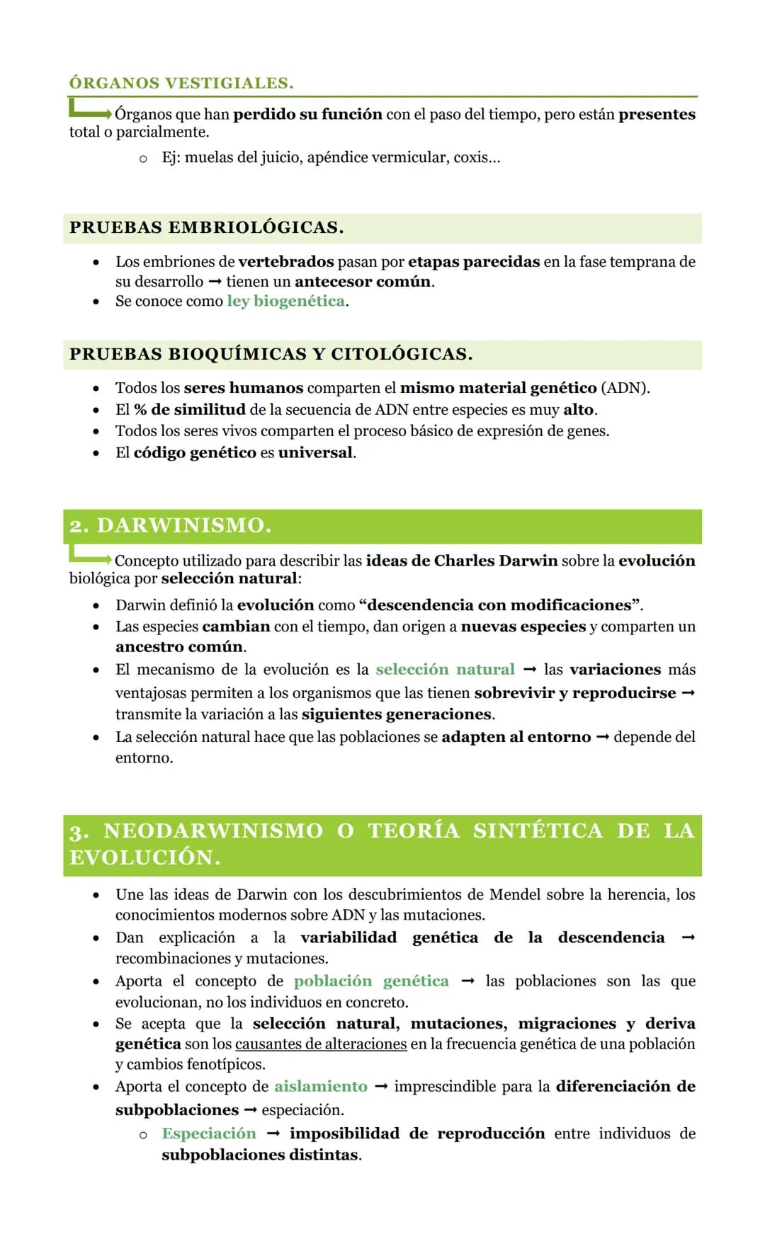 # 10. EVOLUCIÓN.

Aida Vázquez Reyes

17-3-2023 # 1. PRUEBAS DE LA EVOLUCIÓN.

➡Proceso de transformación de unas especies en otras mediante