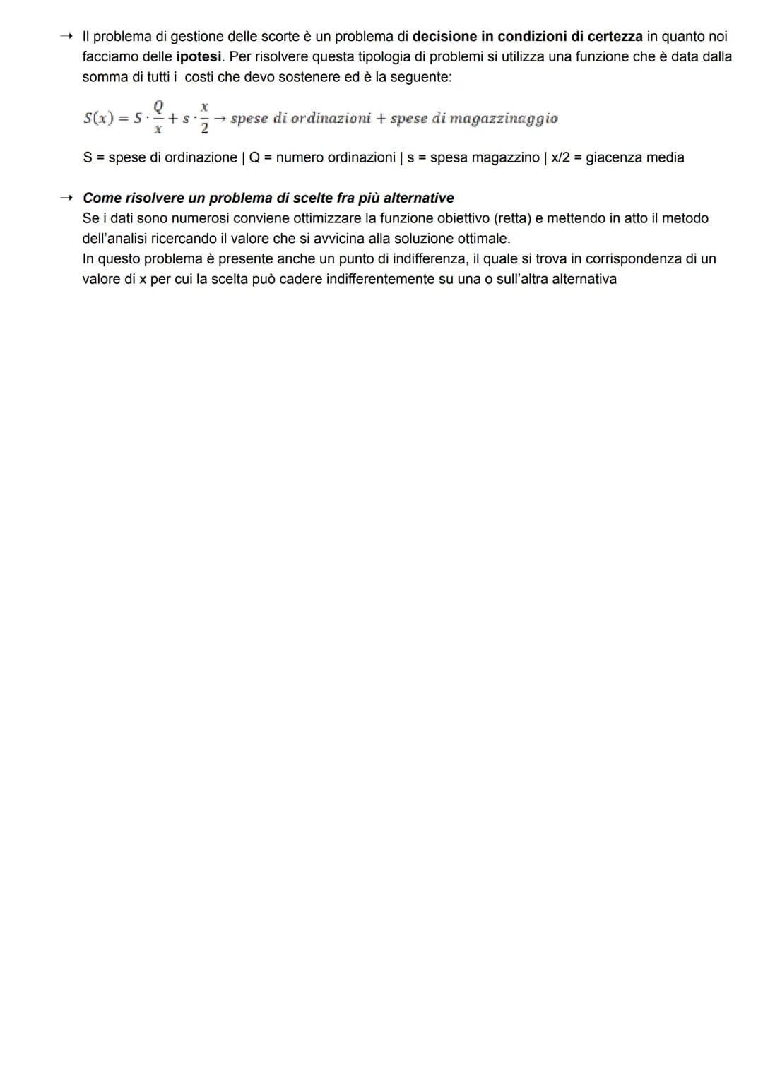 RIELABORAZIONE DOMANDE 4 MODULO

→ RICERCA OPERATIVA > è considerata l'applicazione del metodo scientifico, da parte di gruppi
interdiscipli