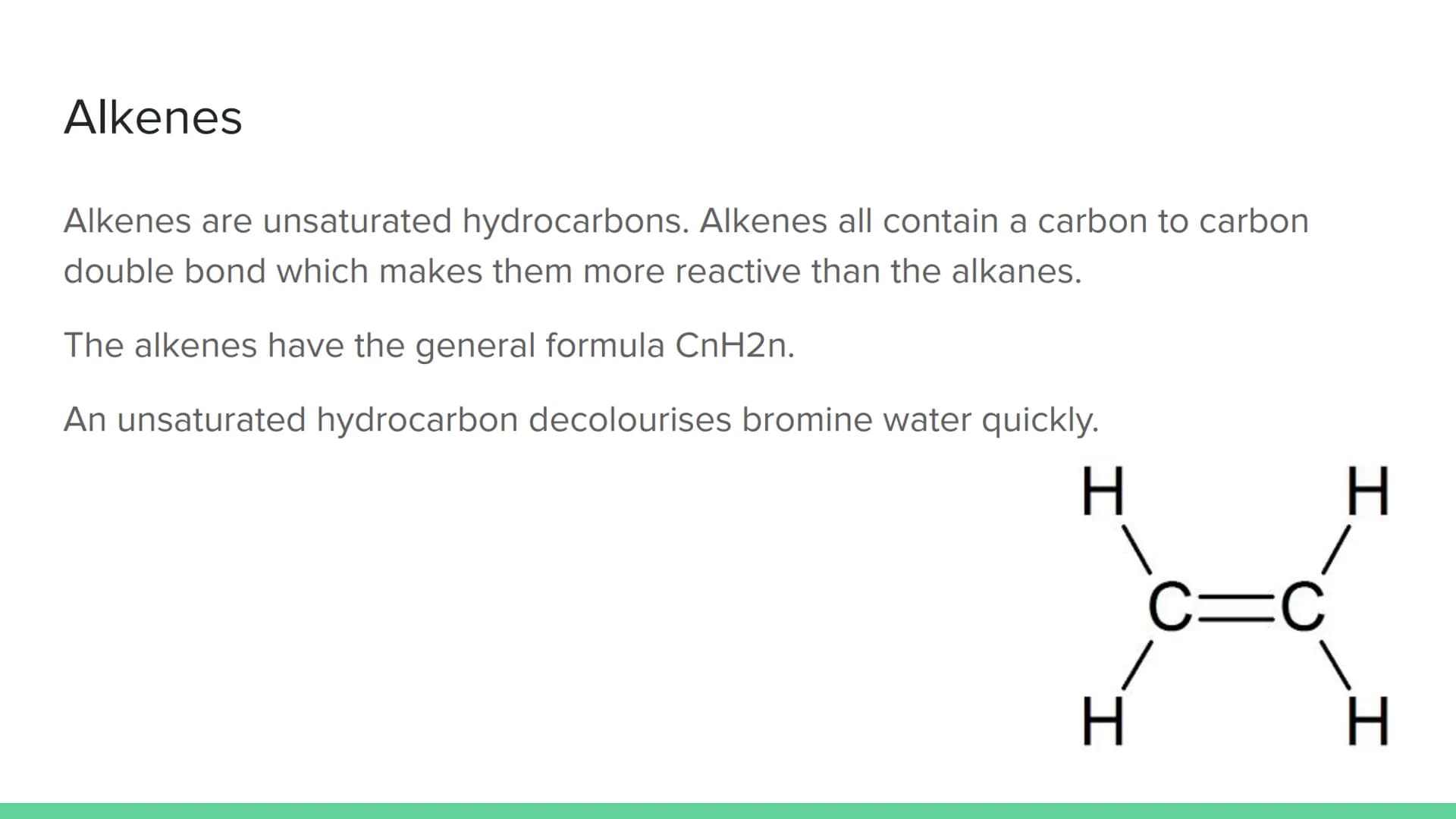 # Homologous Series

National 5 Chemistry # Hydrocarbons

Hydrocarbons are compounds made of hydrogen and carbon atoms only.

A homologous s