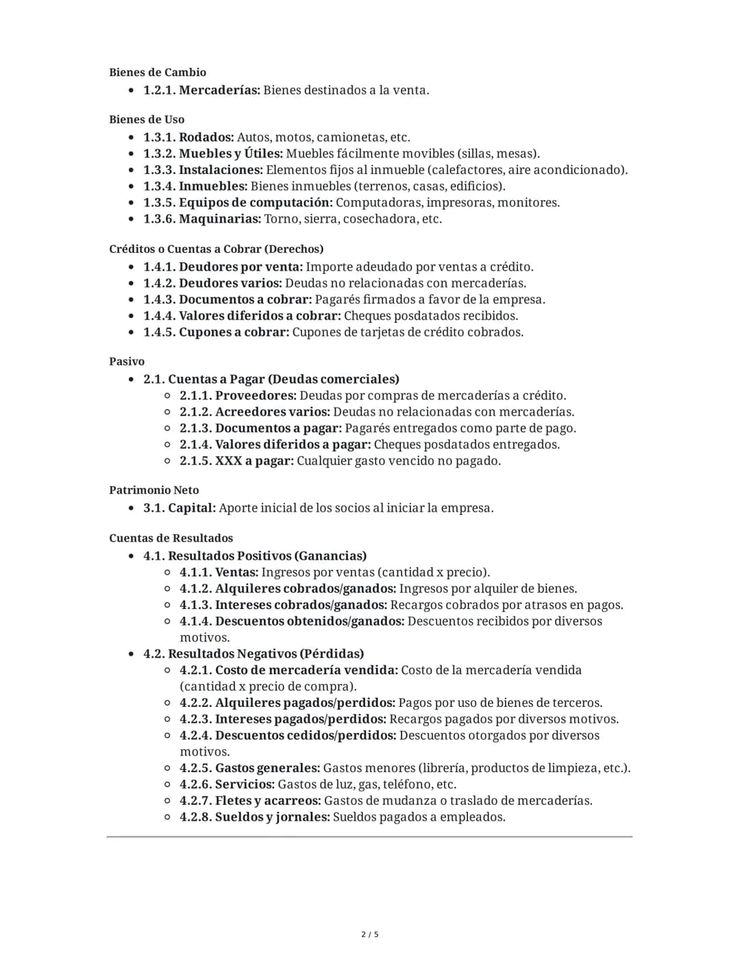 Contabilidad: Cuentas Contables y Ecuaciones Fundamentales
1. Concepto de Cuentas Contables
Las cuentas contables constituyen el lenguaje té