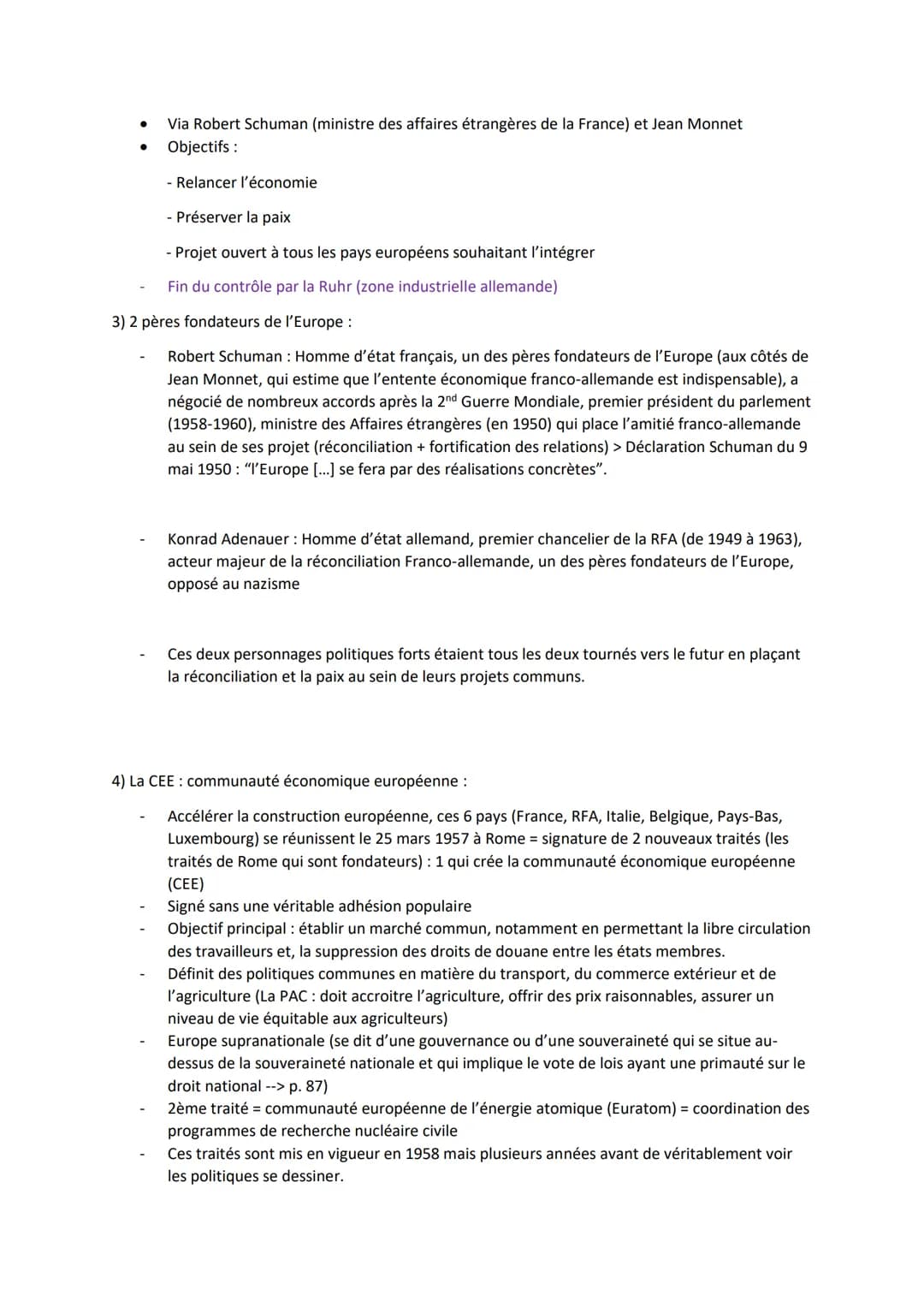 # L'UE et la Démocratie

Intro:

<< L'Europe se fera dans les crises et elle sera à la somme des solutions apportées à ces
crises. >>> Jean 