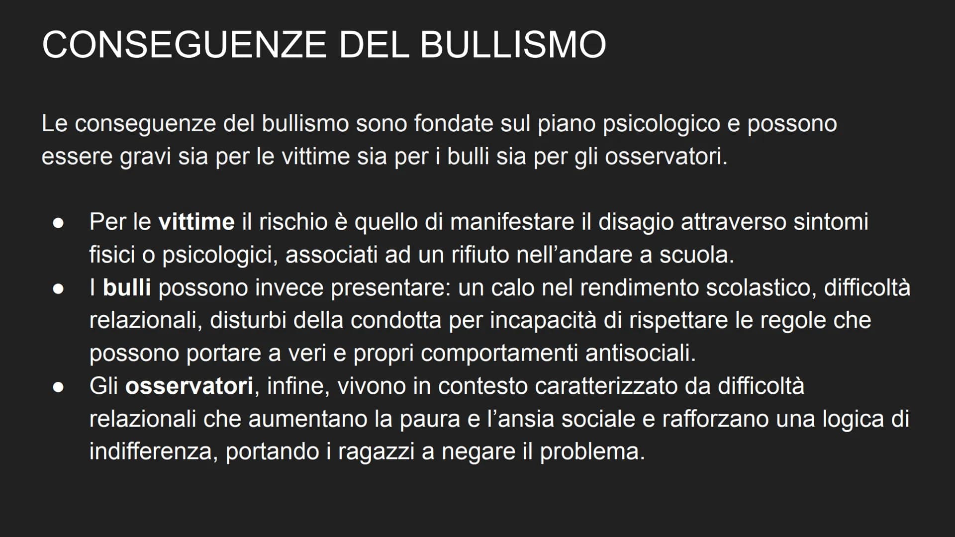 # IL BULLISMO

BULLISMO

by: Messina Silvia # CHE COS'É IL BULLISMO?

Con il termine bullismo si Intende un comportamento aggressivo e ripet