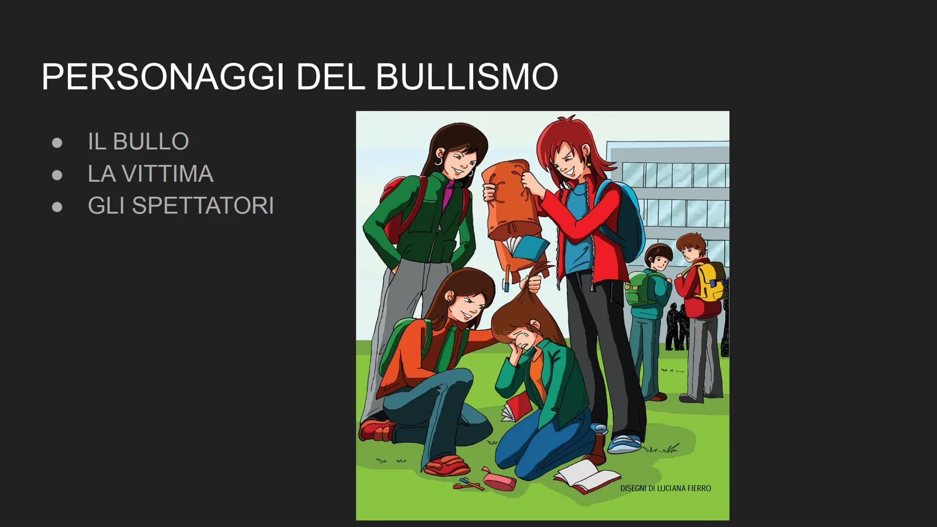 # IL BULLISMO

BULLISMO

by: Messina Silvia # CHE COS'É IL BULLISMO?

Con il termine bullismo si Intende un comportamento aggressivo e ripet
