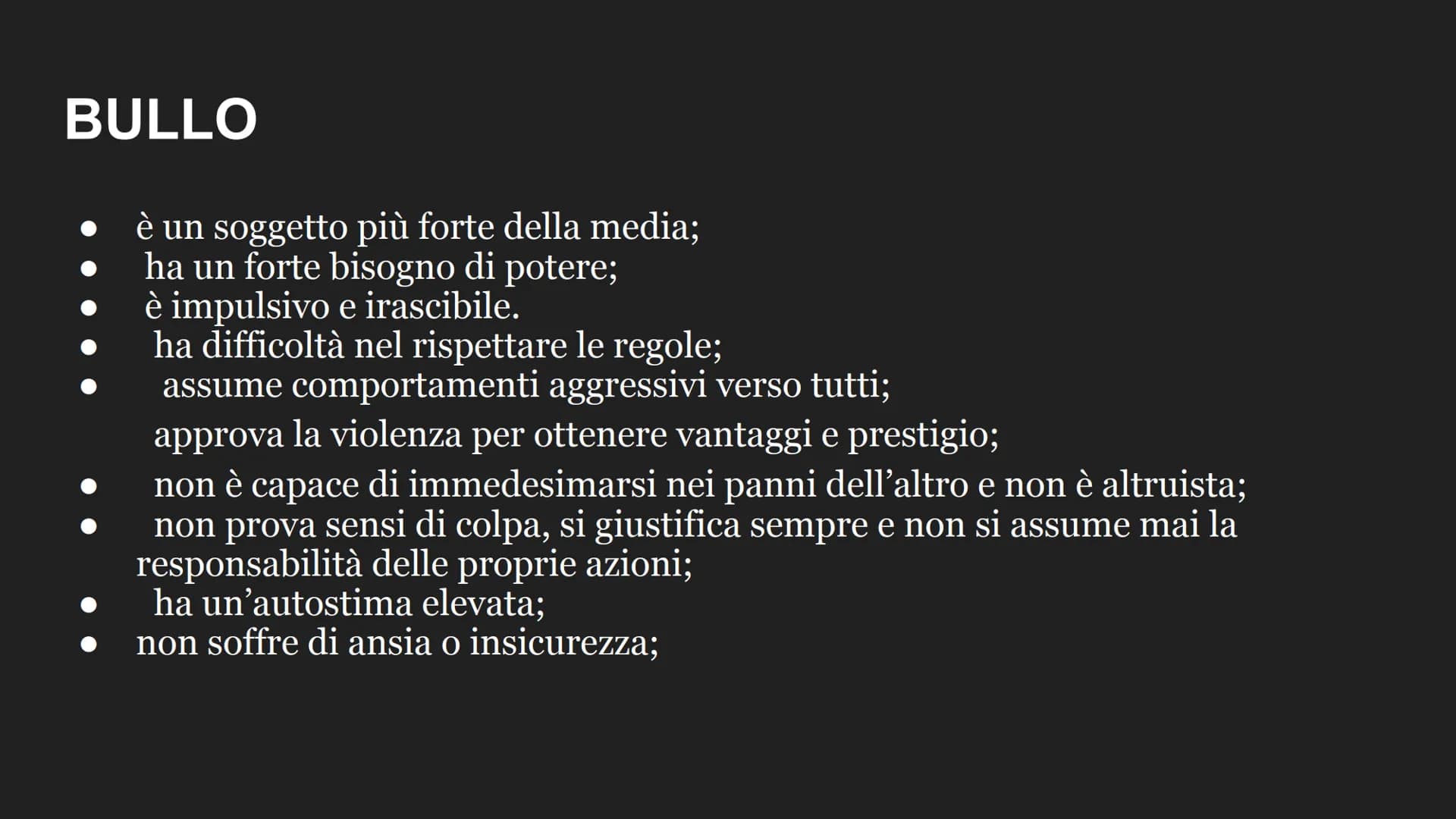 # IL BULLISMO

BULLISMO

by: Messina Silvia # CHE COS'É IL BULLISMO?

Con il termine bullismo si Intende un comportamento aggressivo e ripet