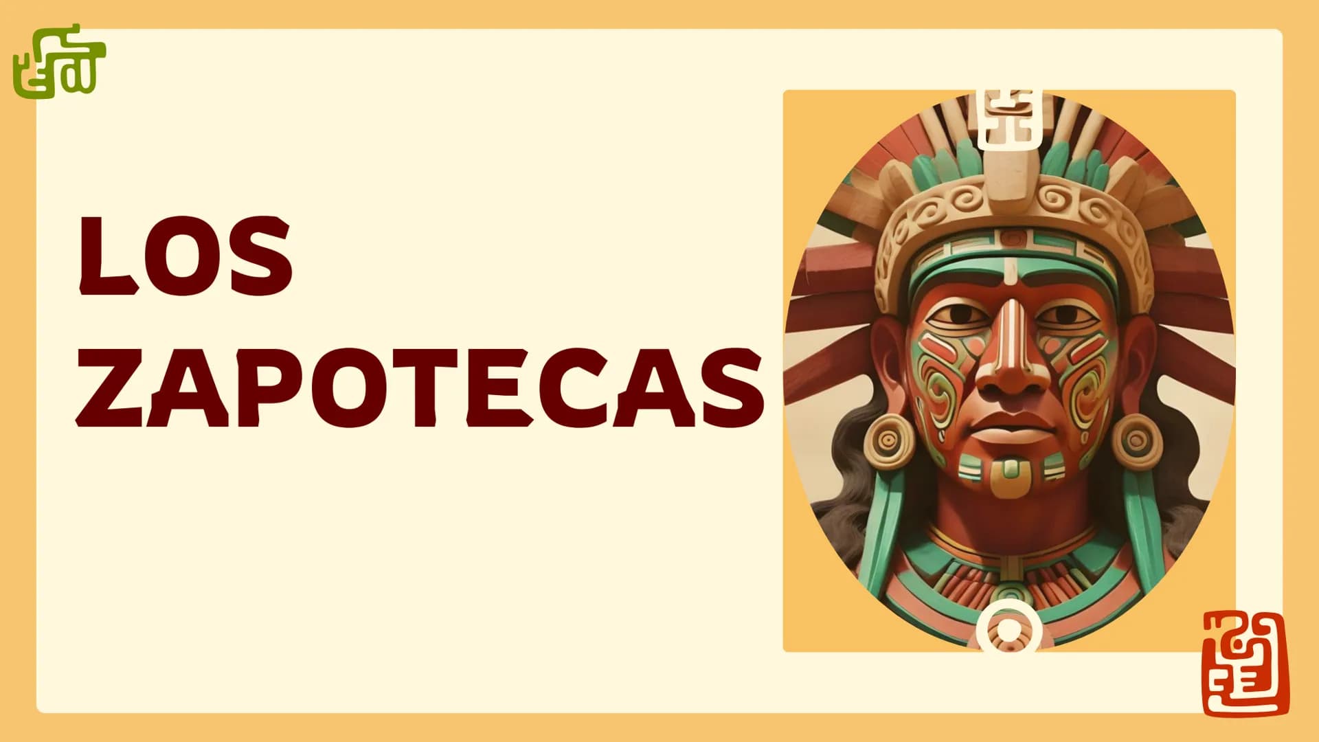 # LOS
# ZAPOTECAS 01

¿Quiénes son
los zapotecas?

Los zapotecas son un pueblo indígena originario
del Valle de Oaxaca, en el sur de México.