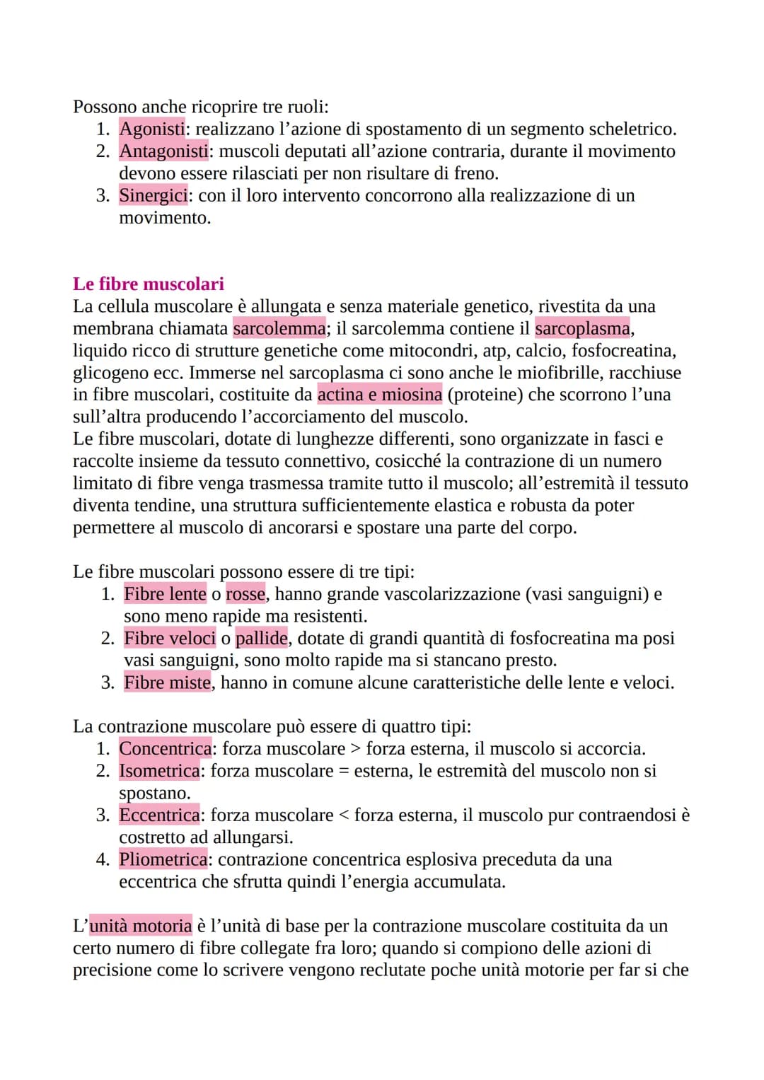 # Il sistema muscolare

Il sistema muscolare è tutto l'insieme dei muscoli del corpo, i quali tramite la
loro capacità di contrarsi producon
