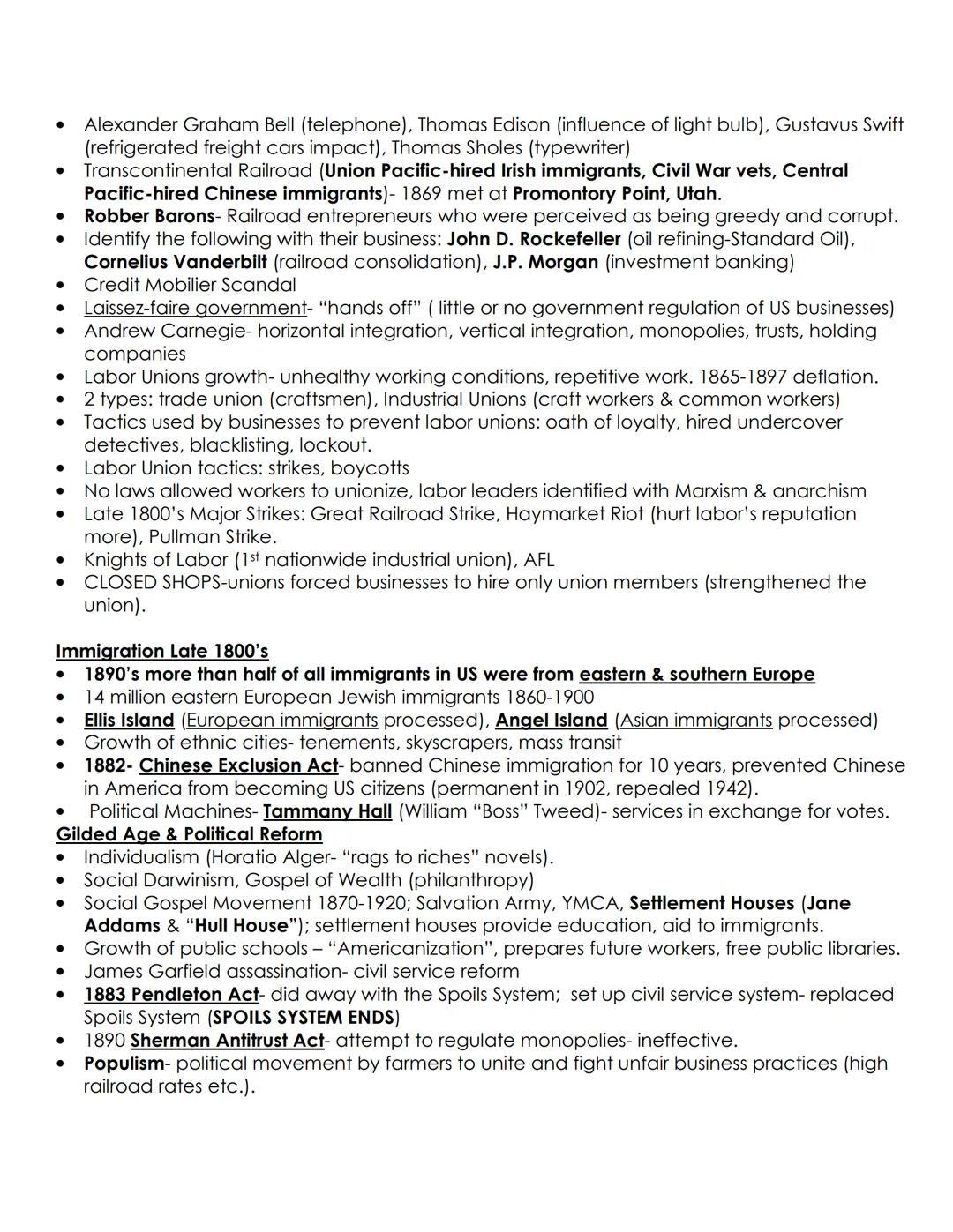 
<p>This study guide will help prepare you for the US History EOC. Of course, how well you do on the EOC will be determined by how well you 
