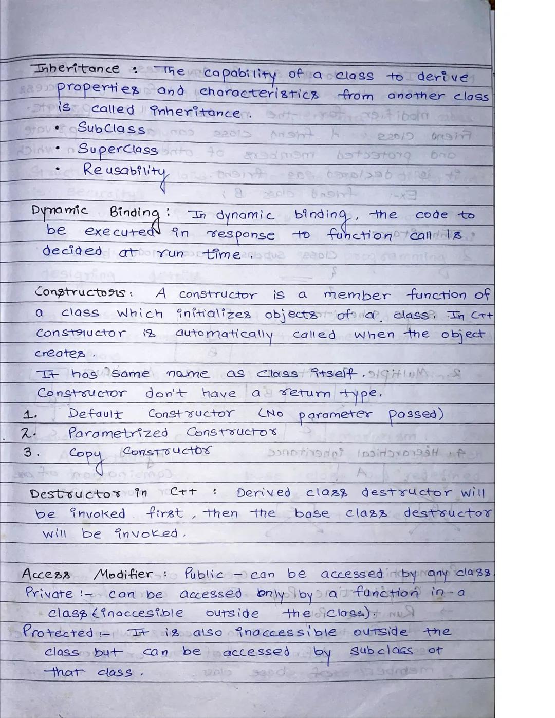 Oops in

per The main aim of oop is to bind together the data
and the functions that operate on them 80 that
no other part of the code can a