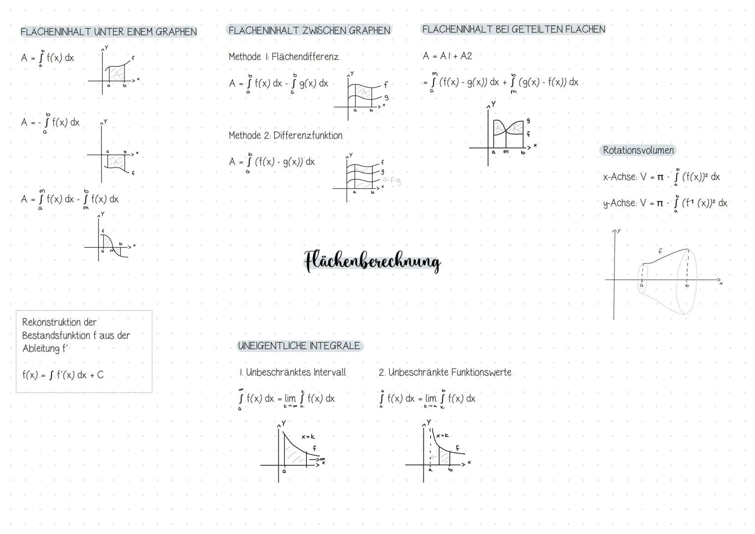# $\int(x)$ 

# Inhaltsverzeichnis
## Analysis

| Thema / Inhalt | Seite |
| ----------- | ----------- |
| 1. Integralrechnung | 2 |
| -> Gr
