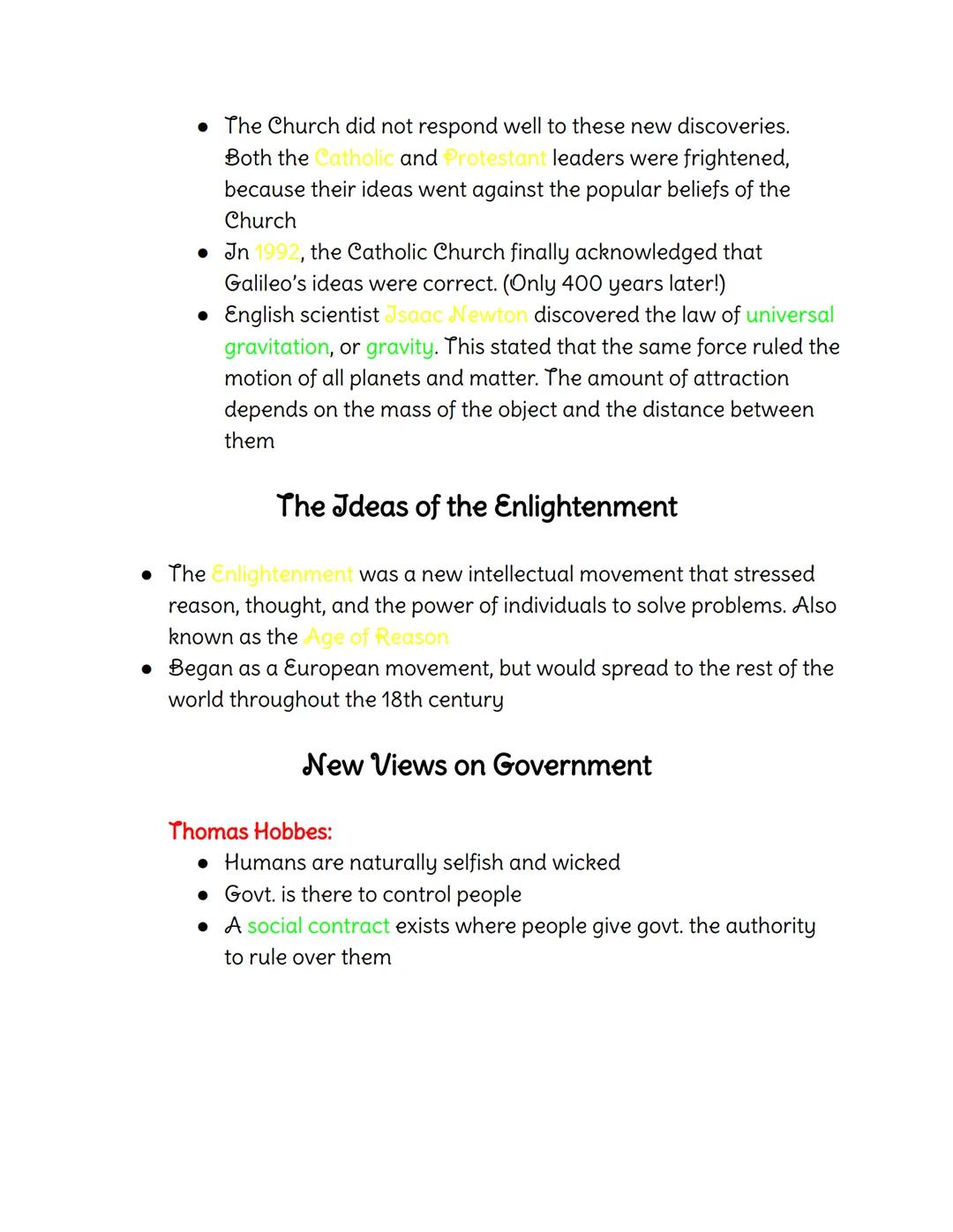 # History Notes

Colors:
Green-Vocabulary
Yellow-Fill-in, Multiple Choice, and True and False (T and F) Answers
Red-Essay Material

## Ch. 8